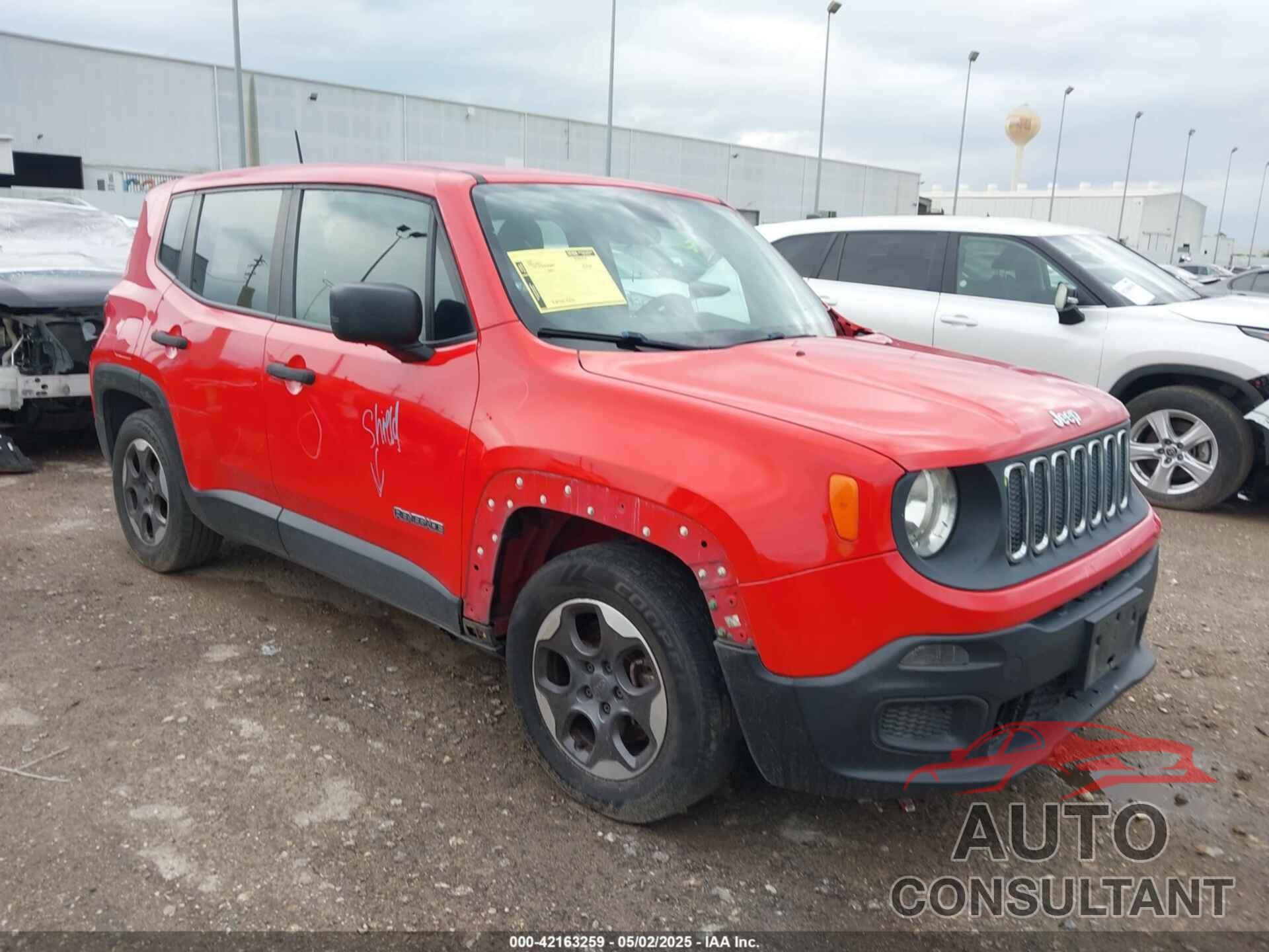 JEEP RENEGADE 2015 - ZACCJAAT6FPC31593
