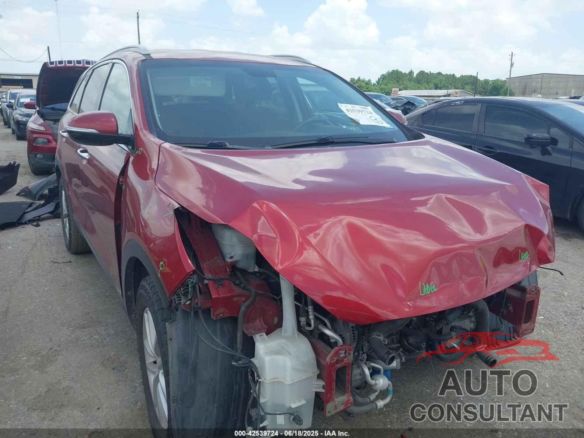 KIA SORENTO 2018 - 5XYPGDA35JG425042