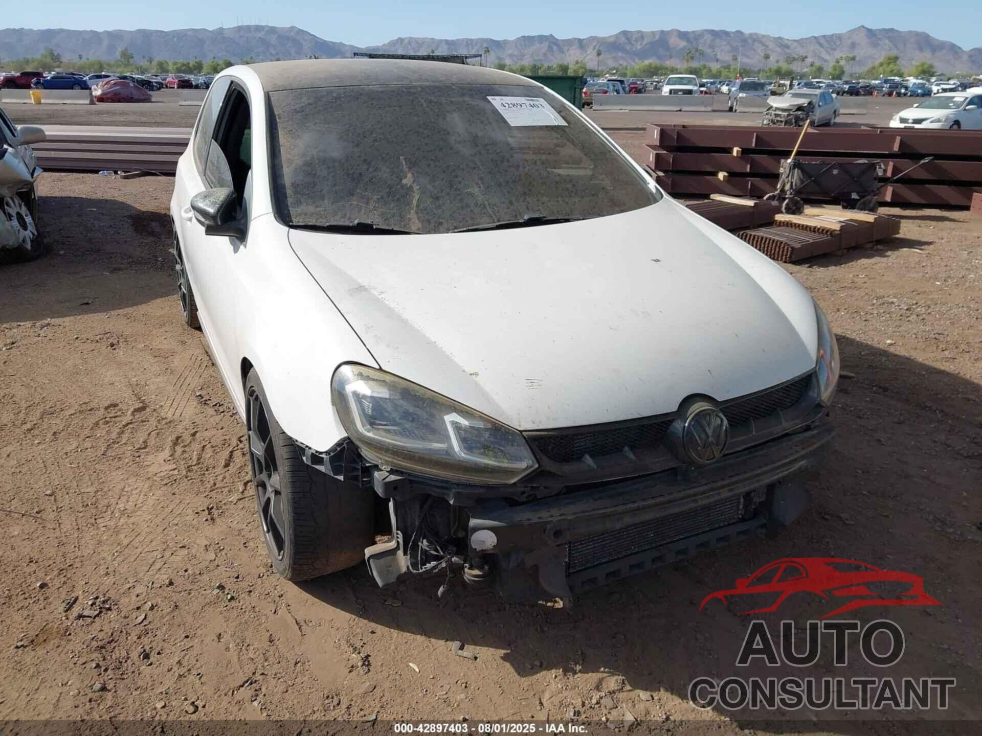 VOLKSWAGEN GTI 2013 - WVWEV7AJXDW115991