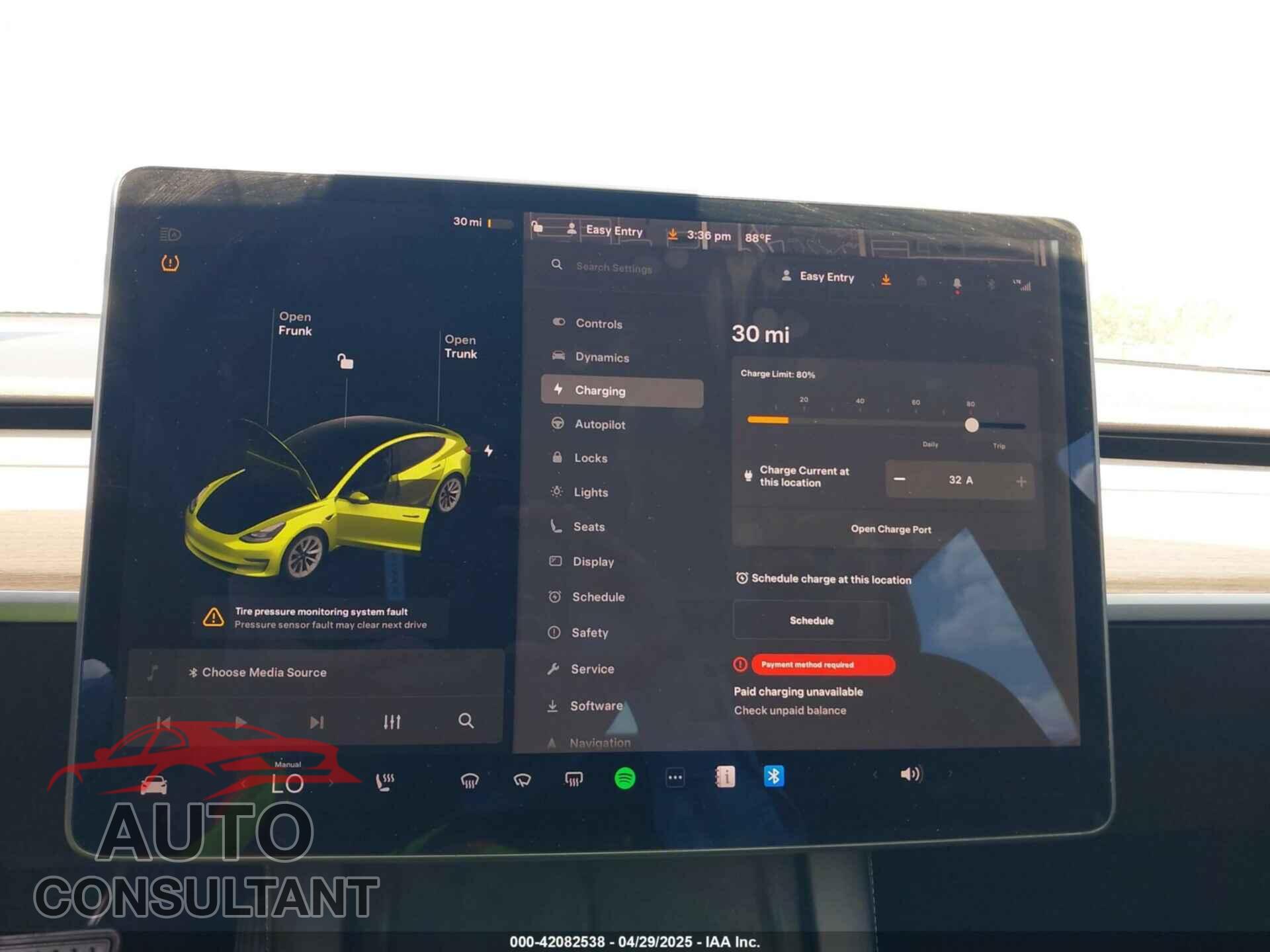 TESLA MODEL 3 2021 - 5YJ3E1EA5MF031872