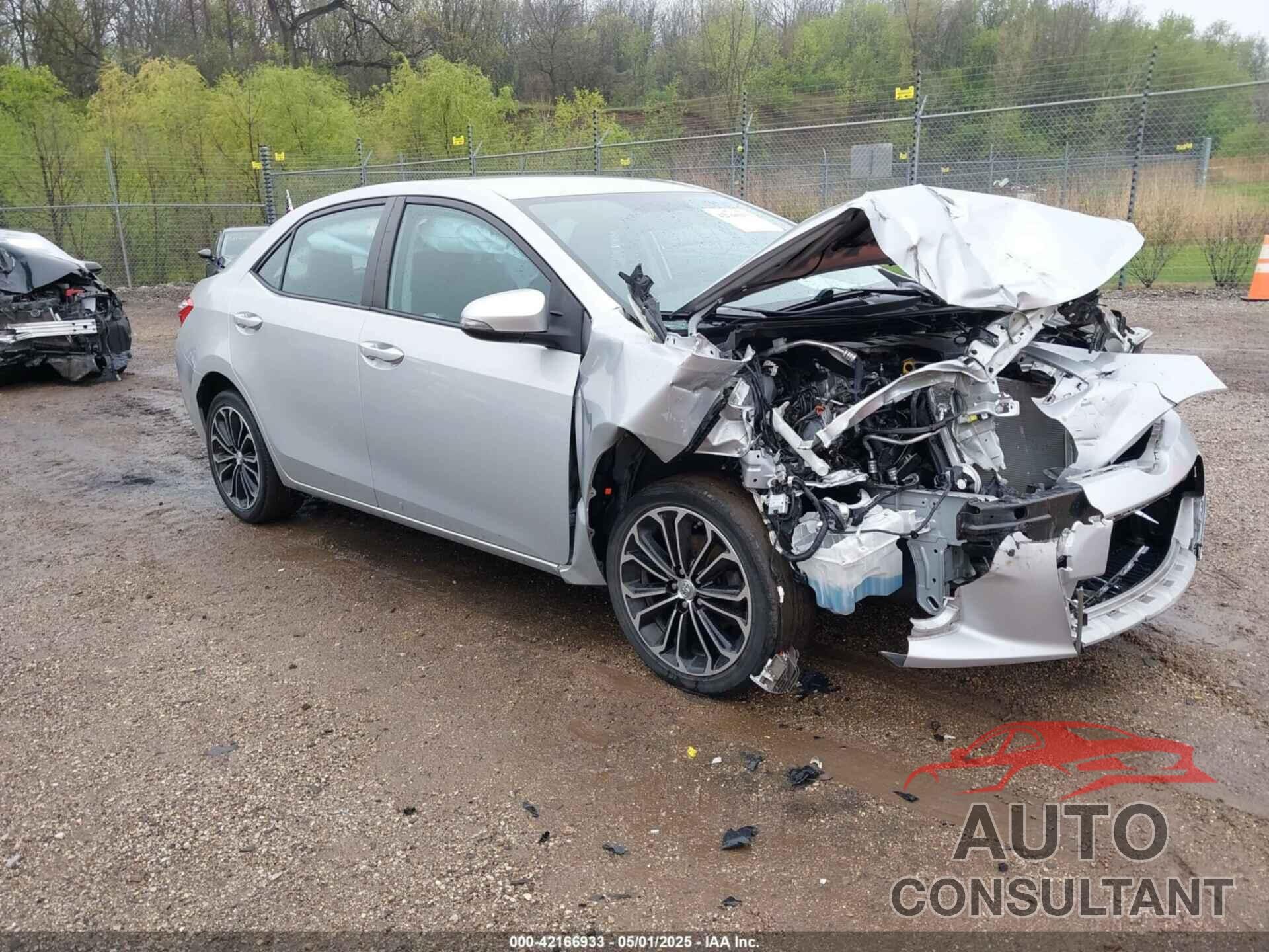 TOYOTA COROLLA 2015 - 2T1BURHE6FC448517