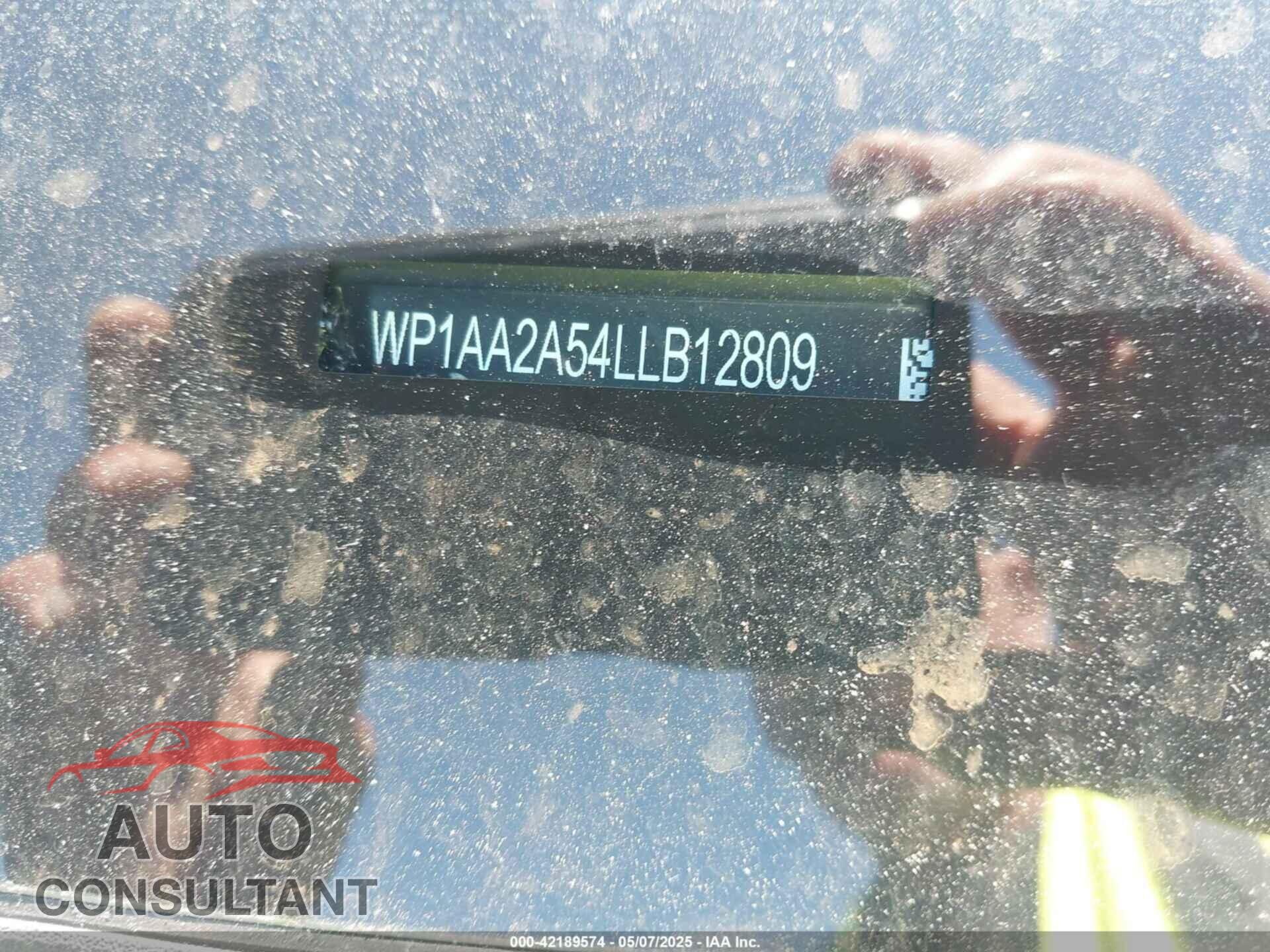 PORSCHE MACAN 2020 - WP1AA2A54LLB12809