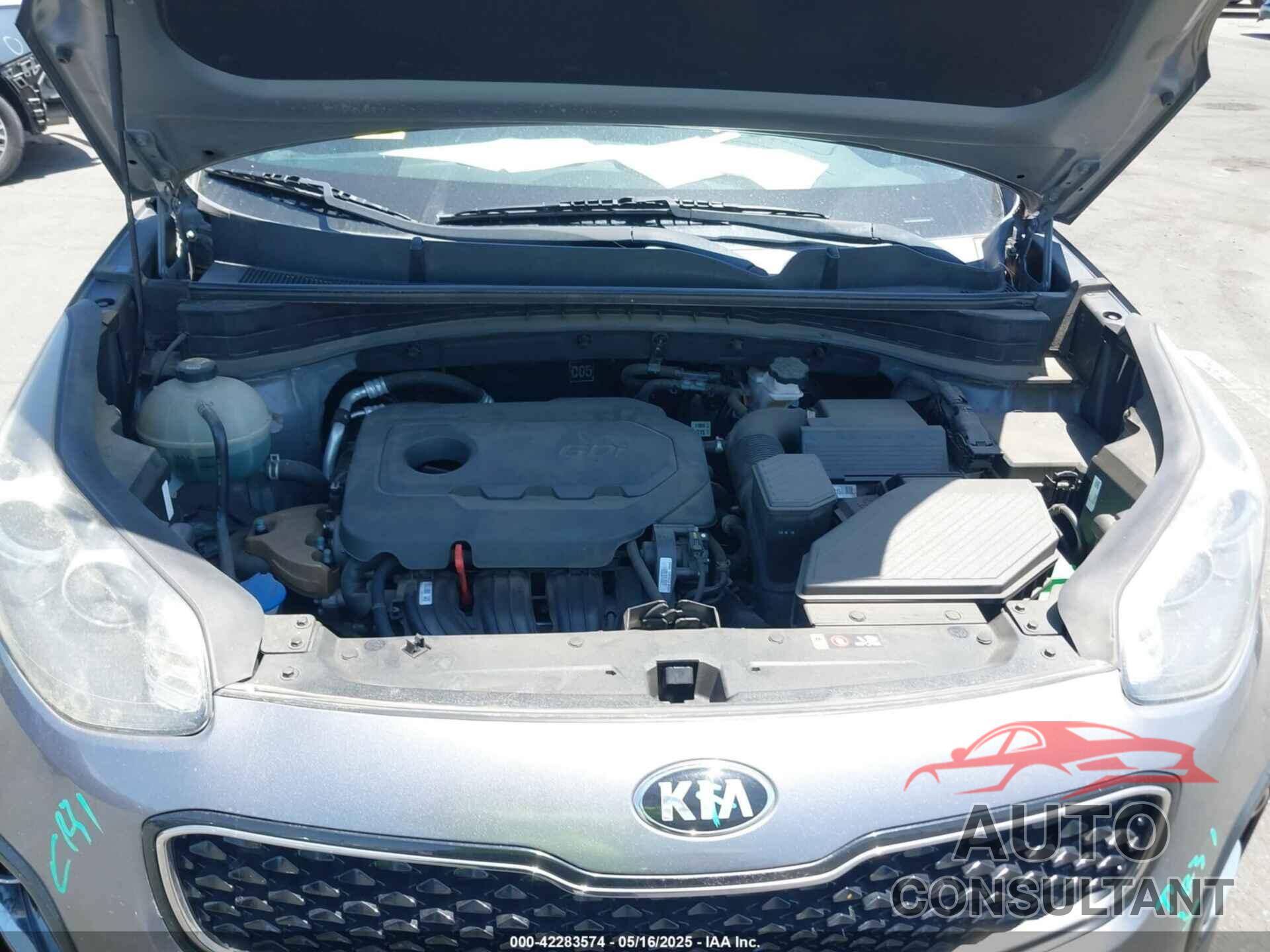 KIA SPORTAGE 2017 - KNDPN3AC8H7186240