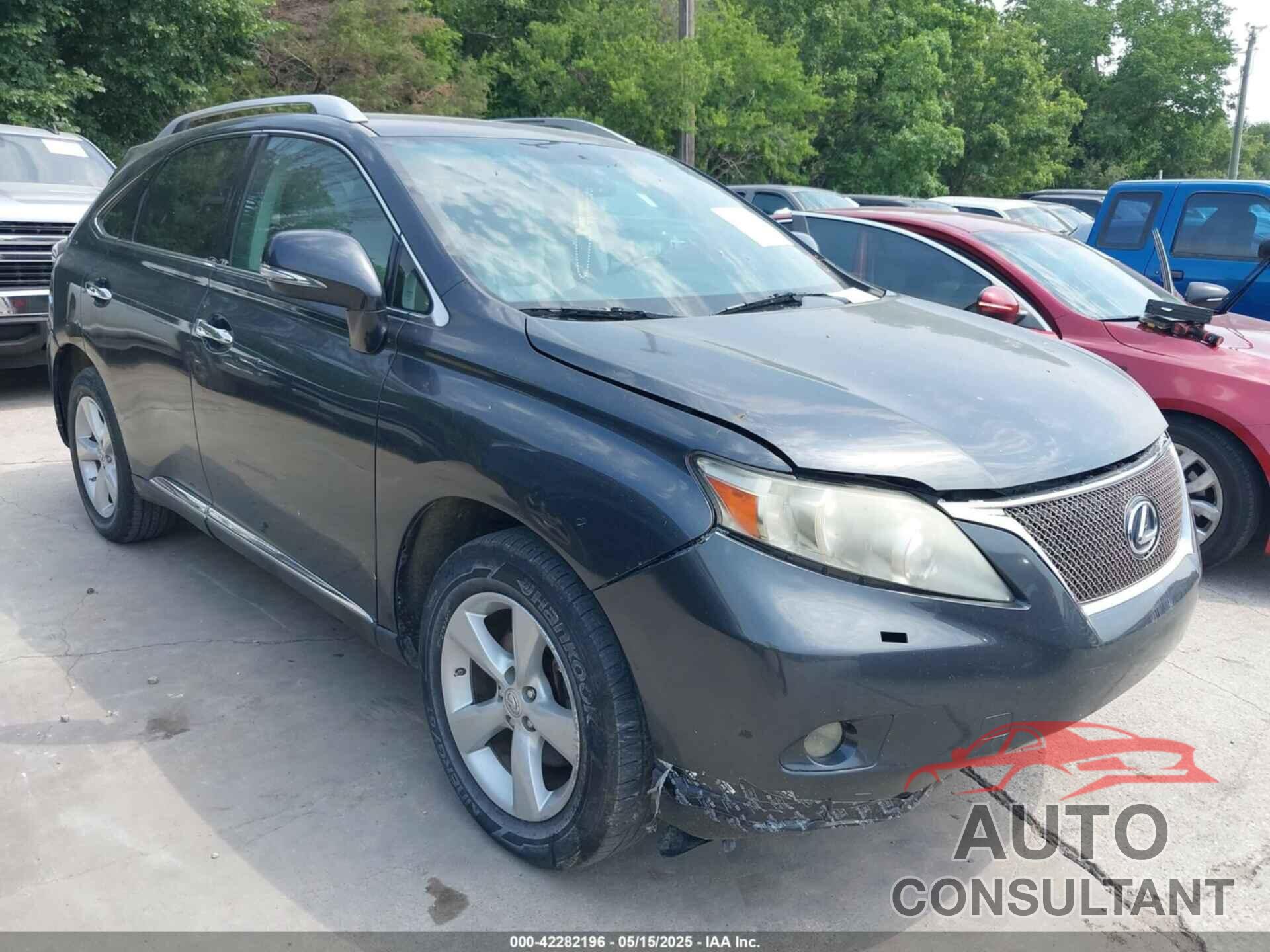 LEXUS RX 350 2010 - 2T2BK1BA3AC009986