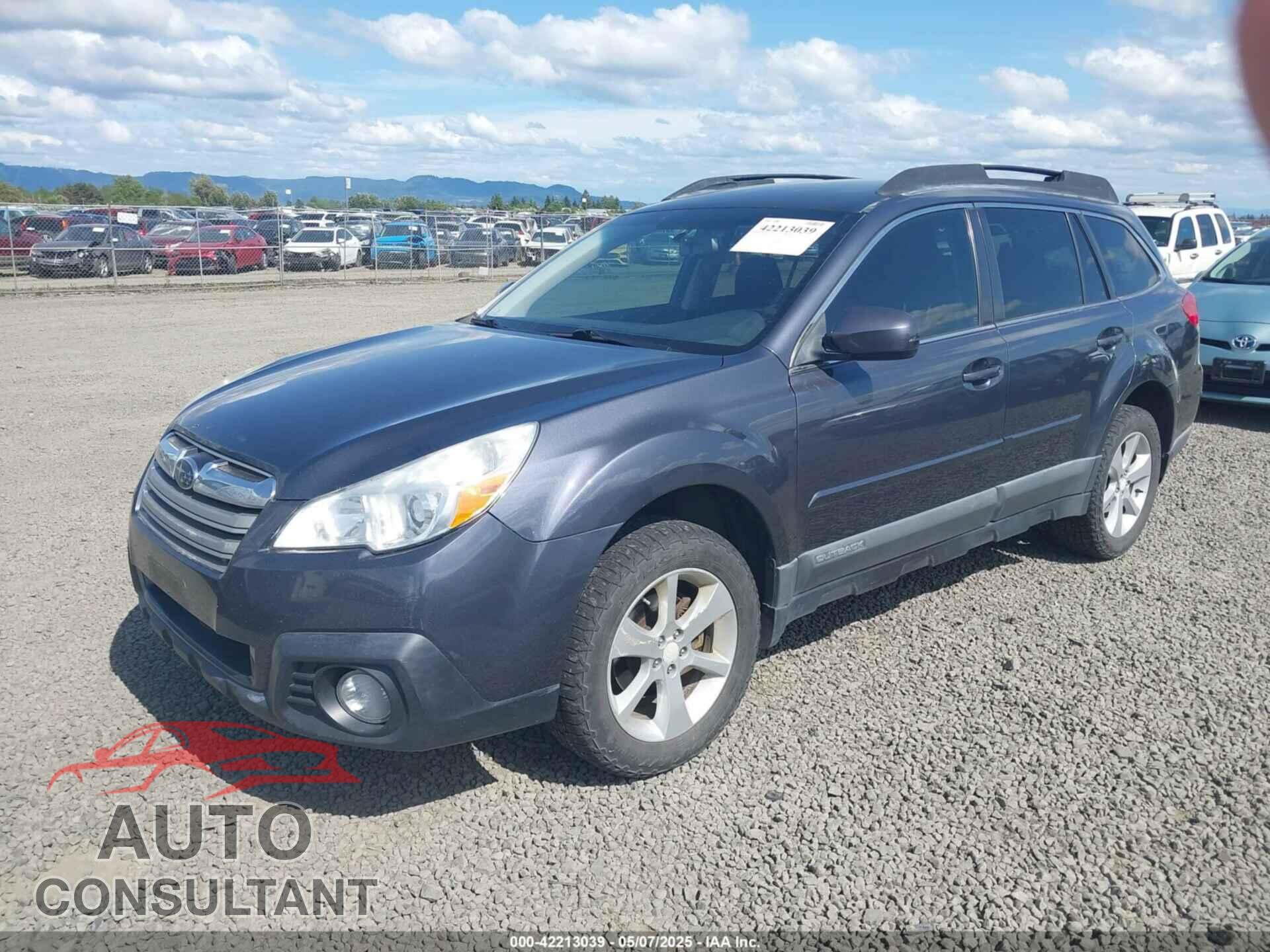 SUBARU OUTBACK 2014 - 4S4BRBCC5E3247600