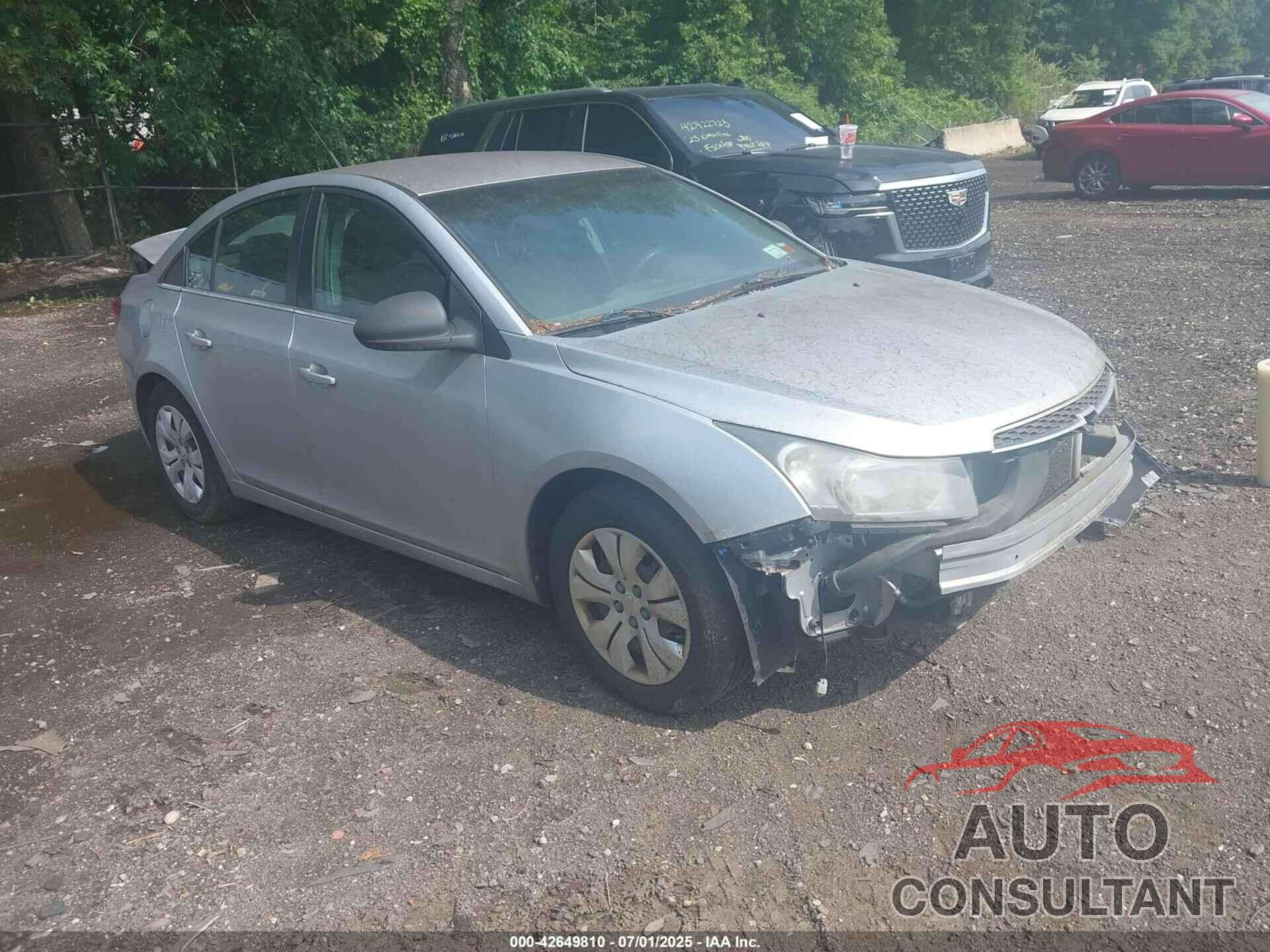 CHEVROLET CRUZE 2012 - 1G1PC5SH9C7187328