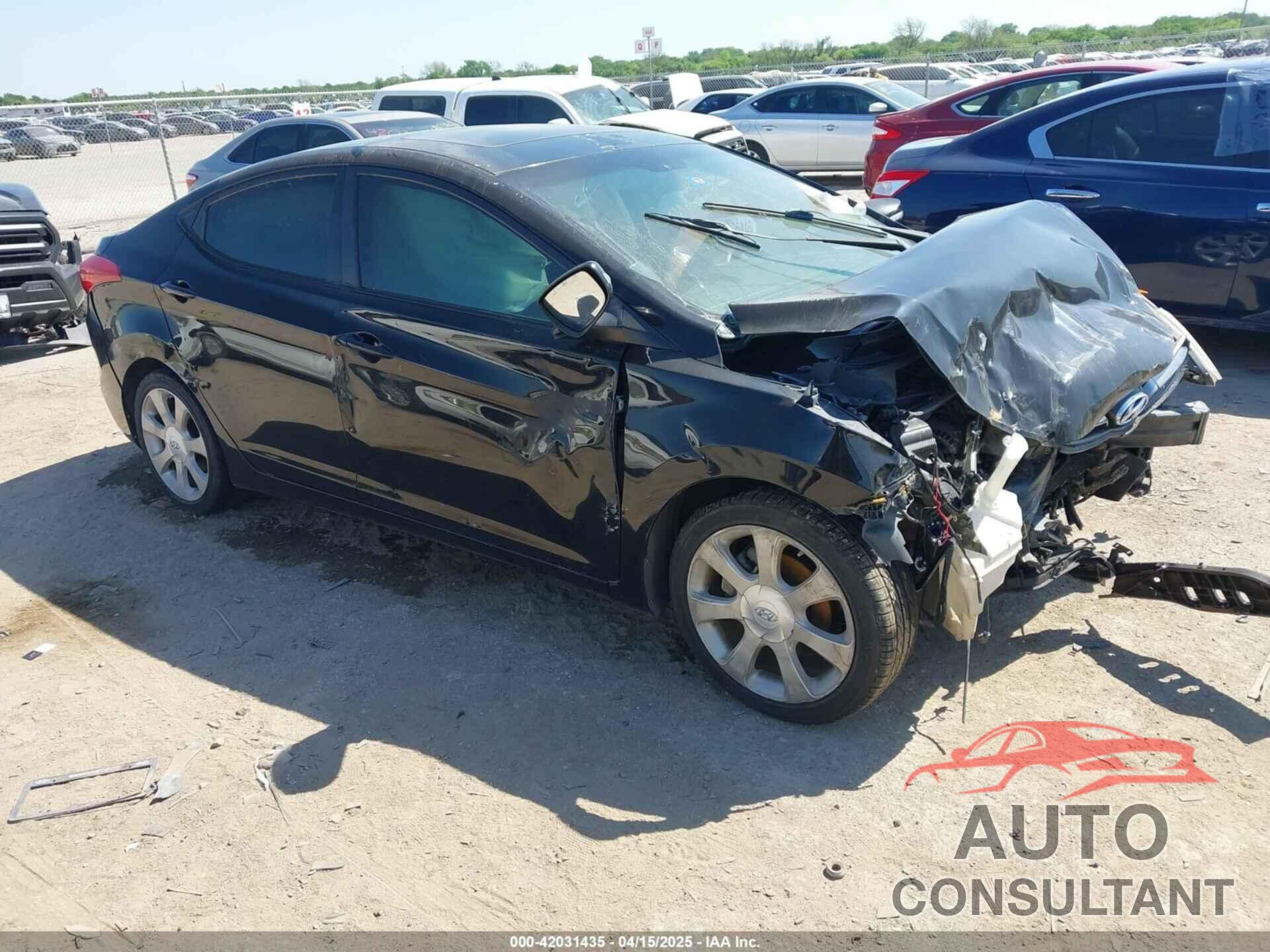 HYUNDAI ELANTRA 2012 - KMHDH4AE1CU449823