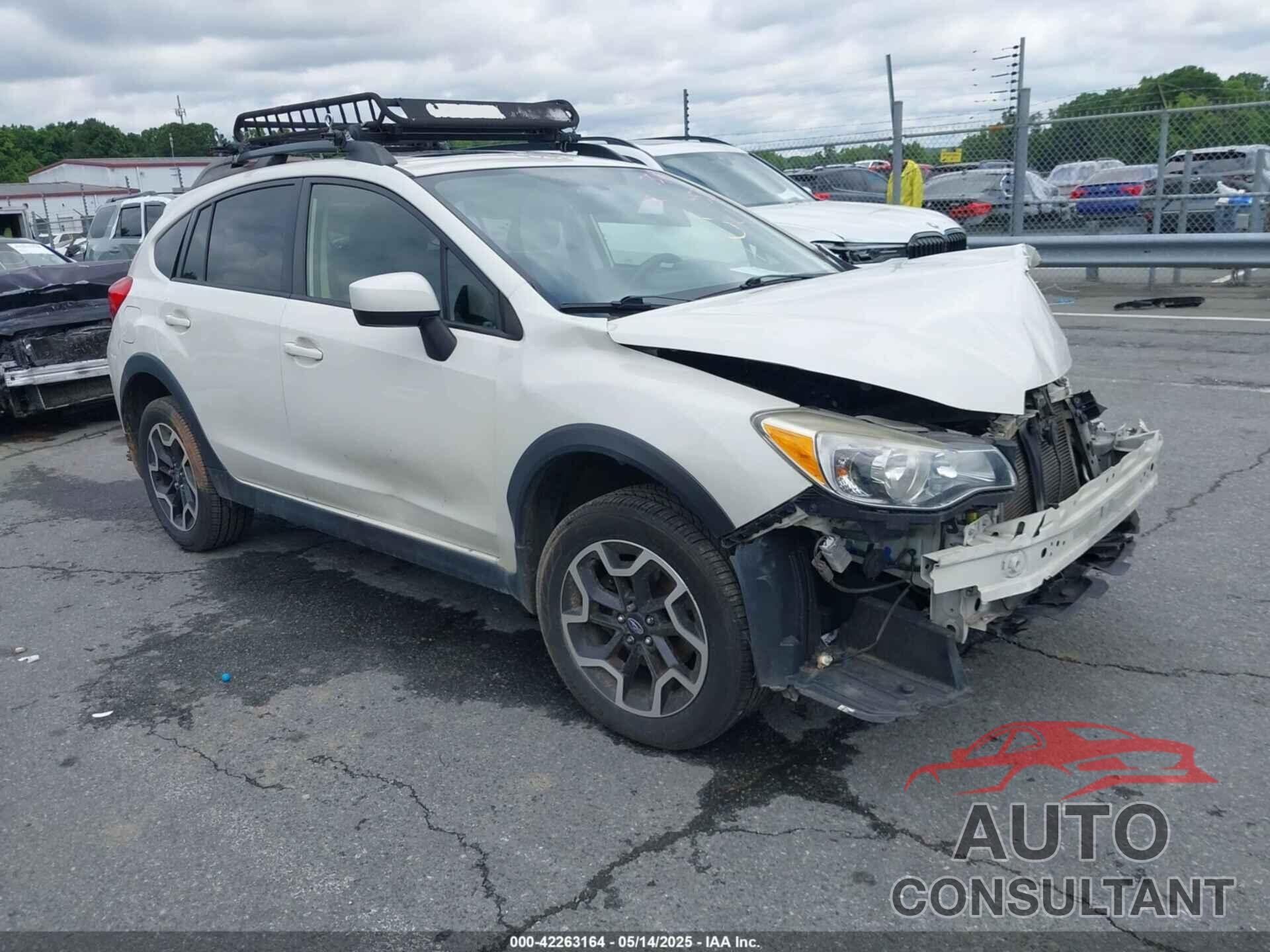 SUBARU CROSSTREK 2017 - JF2GPABC7H8254536