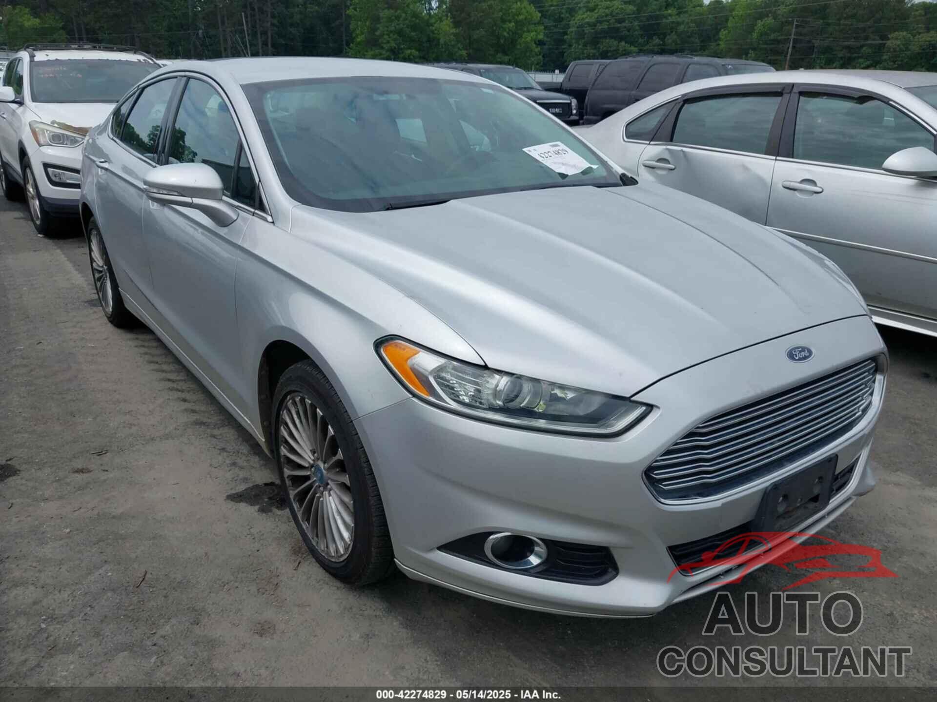 FORD FUSION 2013 - 3FA6P0D95DR120743
