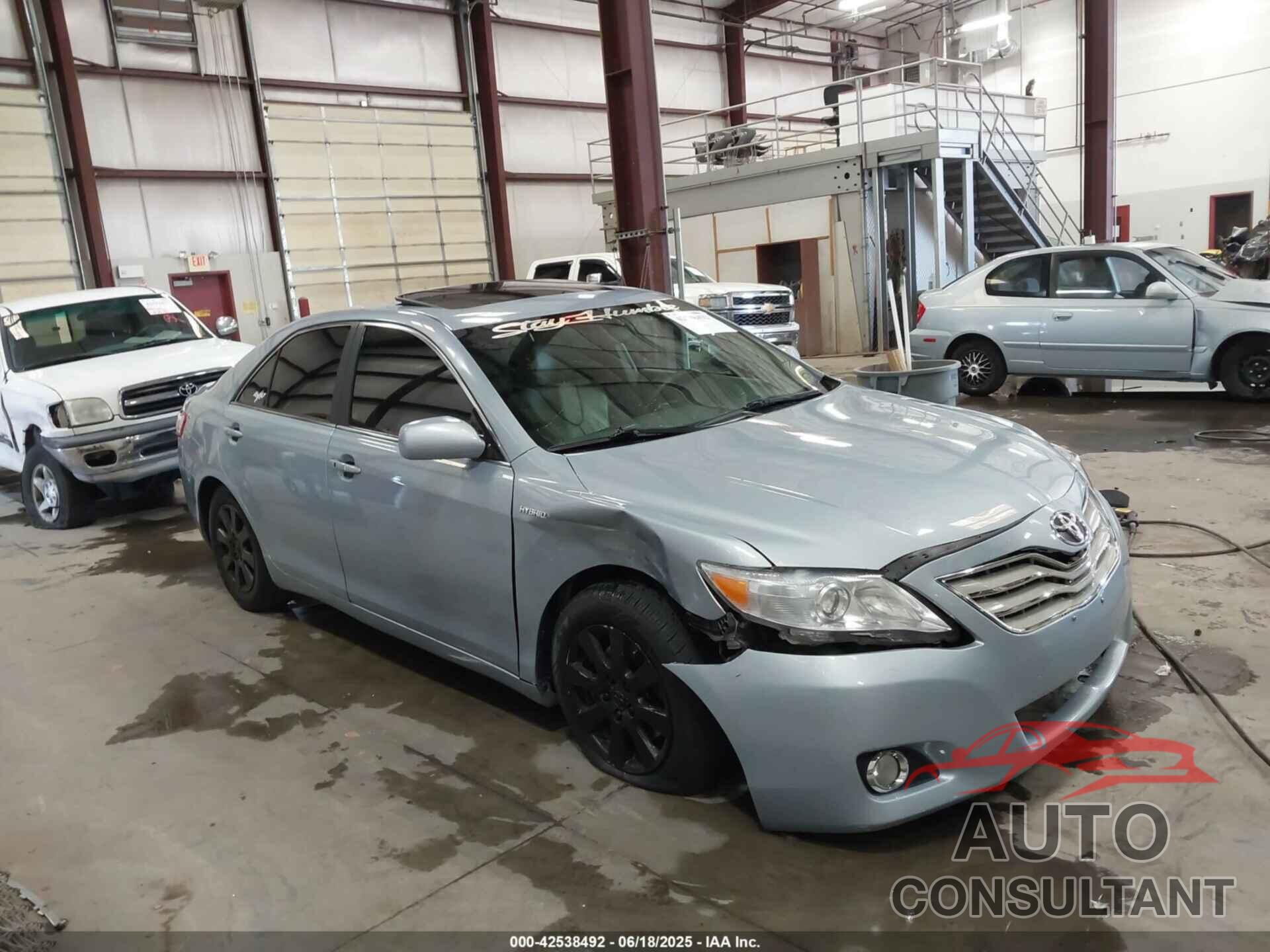 TOYOTA CAMRY HYBRID 2011 - 4T1BB3EK2BU137222