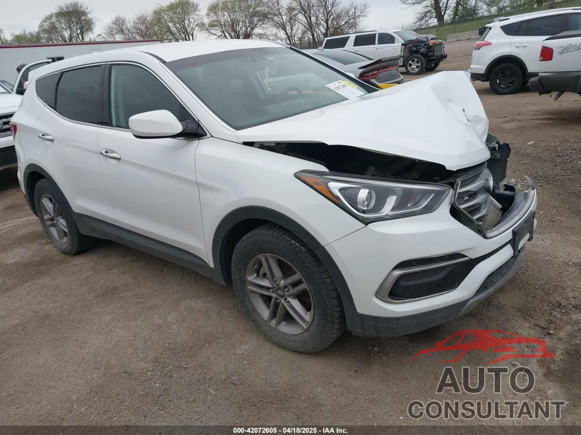HYUNDAI SANTA FE SPORT 2017 - 5XYZTDLB6HG443911