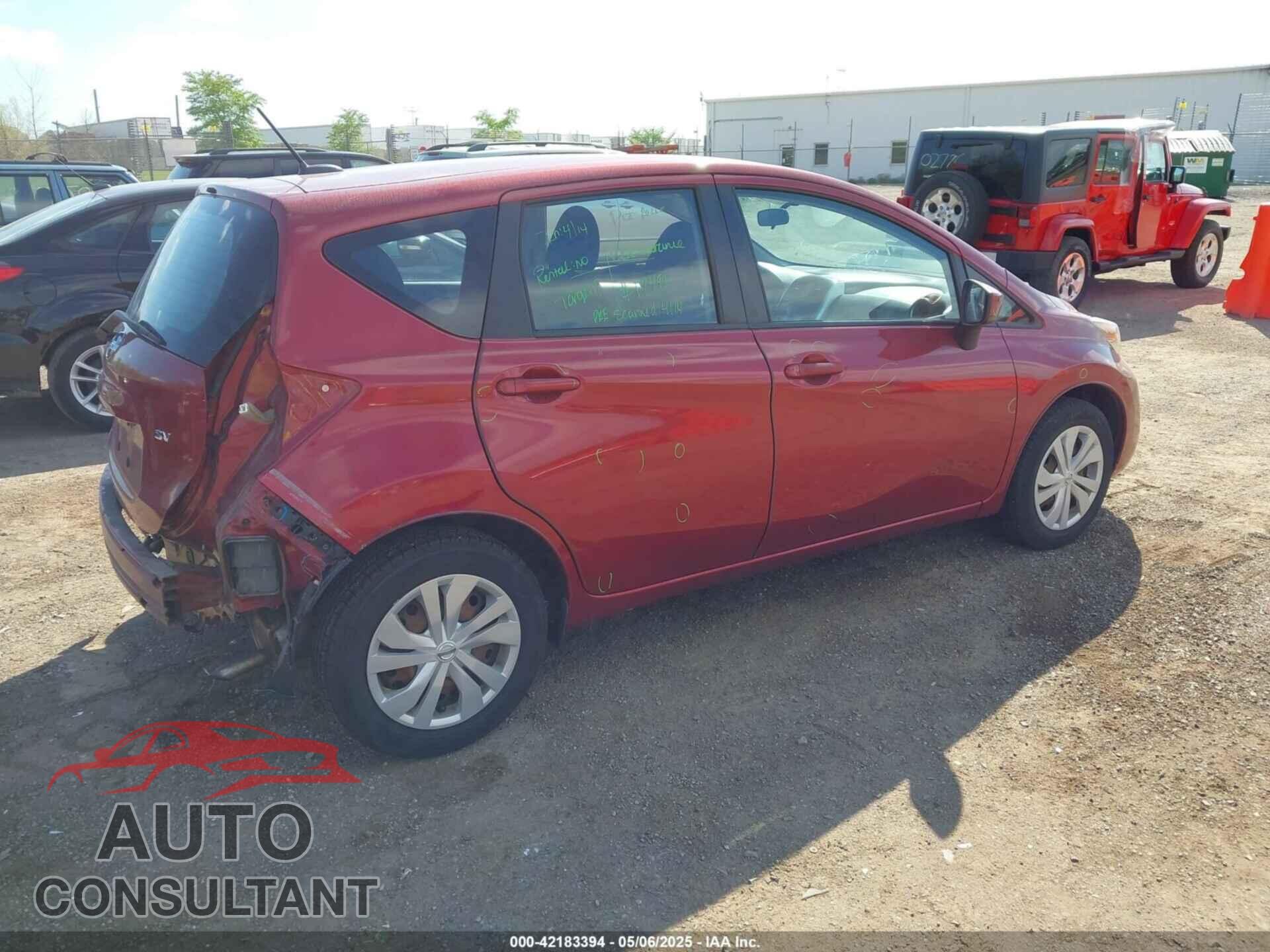 NISSAN VERSA NOTE 2017 - 3N1CE2CP3HL374073