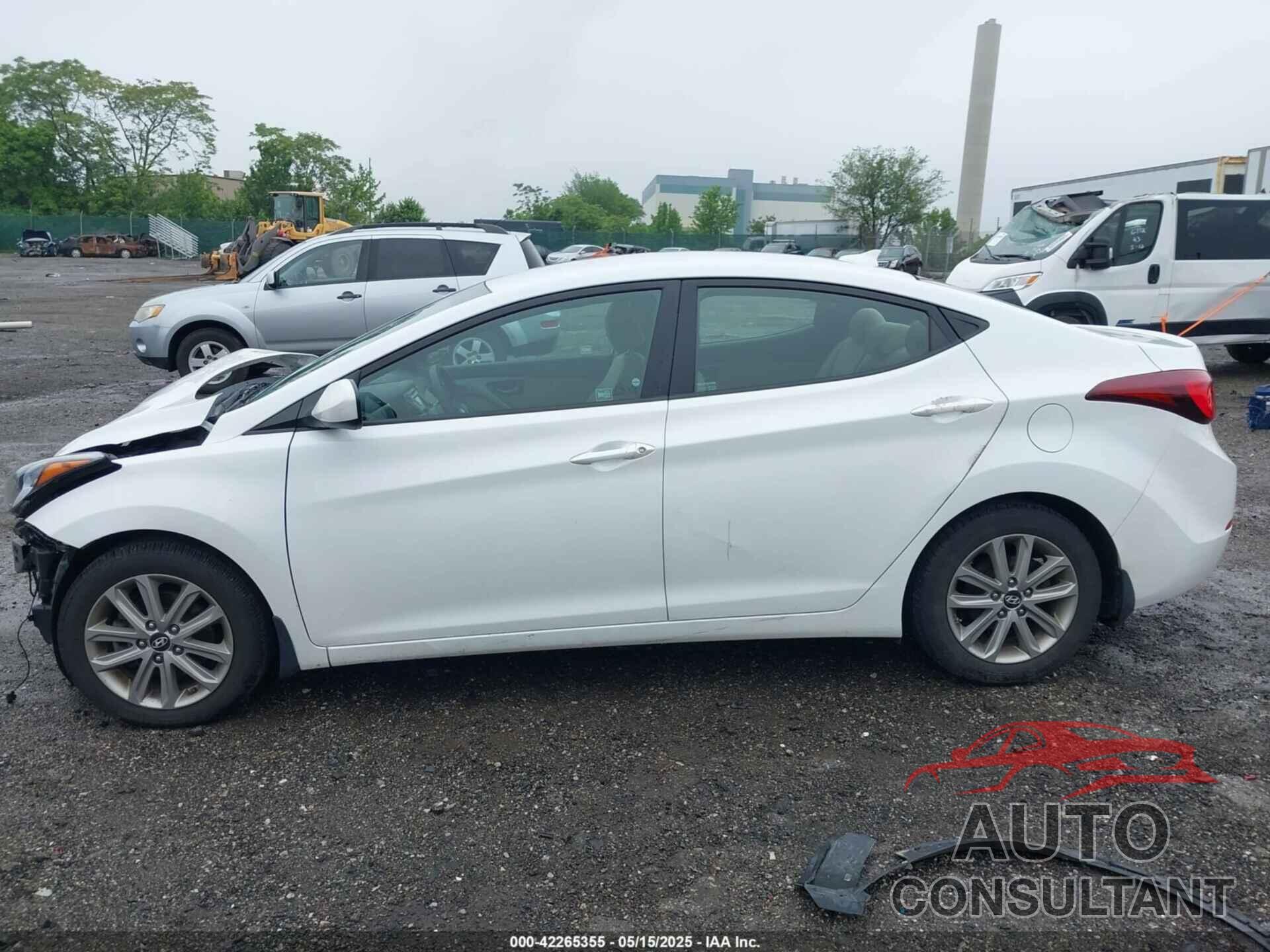 HYUNDAI ELANTRA 2016 - 5NPDH4AE2GH654376
