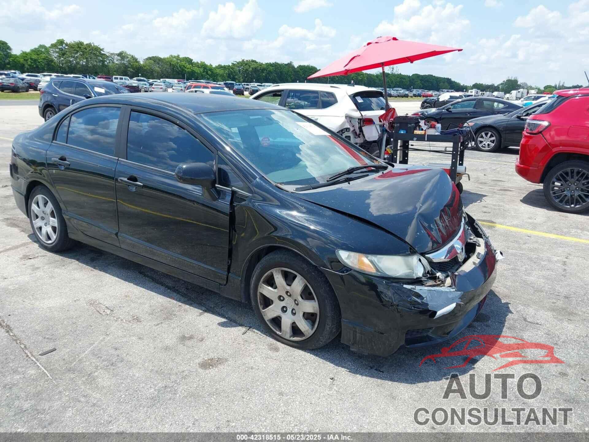 HONDA CIVIC 2010 - 2HGFA1F51AH315419