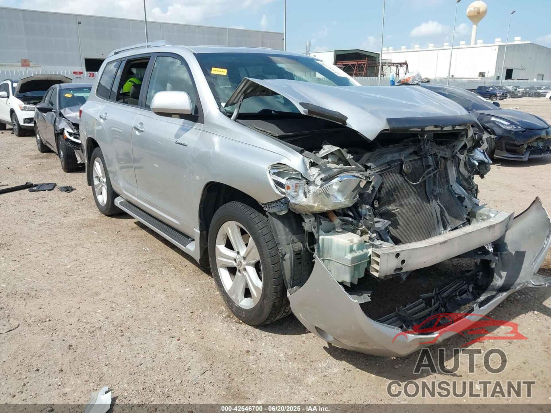 TOYOTA HIGHLANDER 2010 - 5TDDK3EH4AS001730