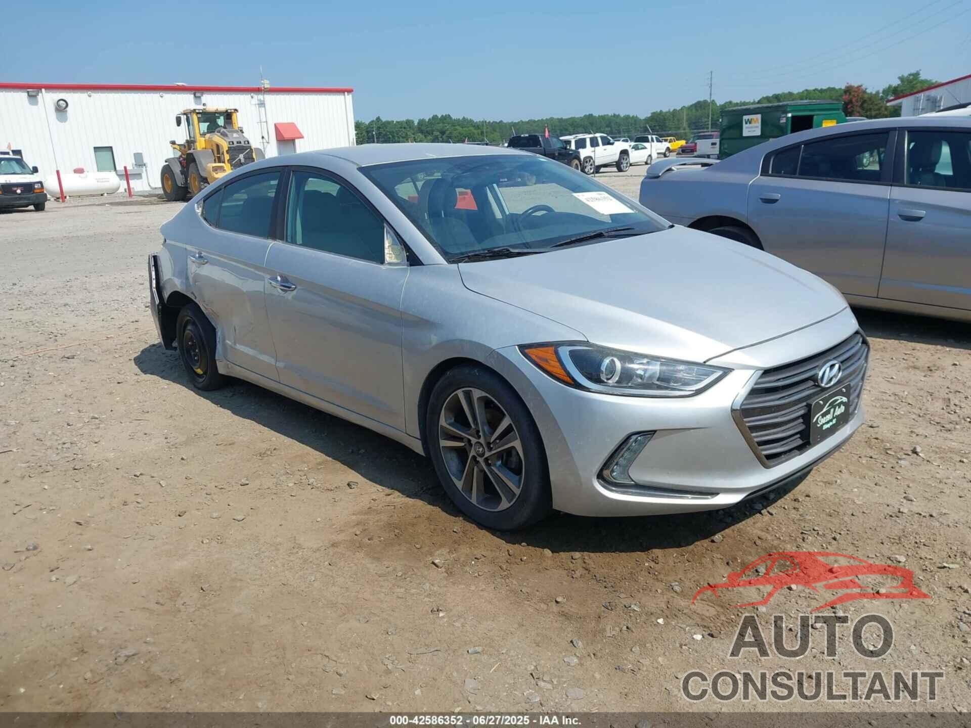 HYUNDAI ELANTRA 2017 - 5NPD84LF6HH060784