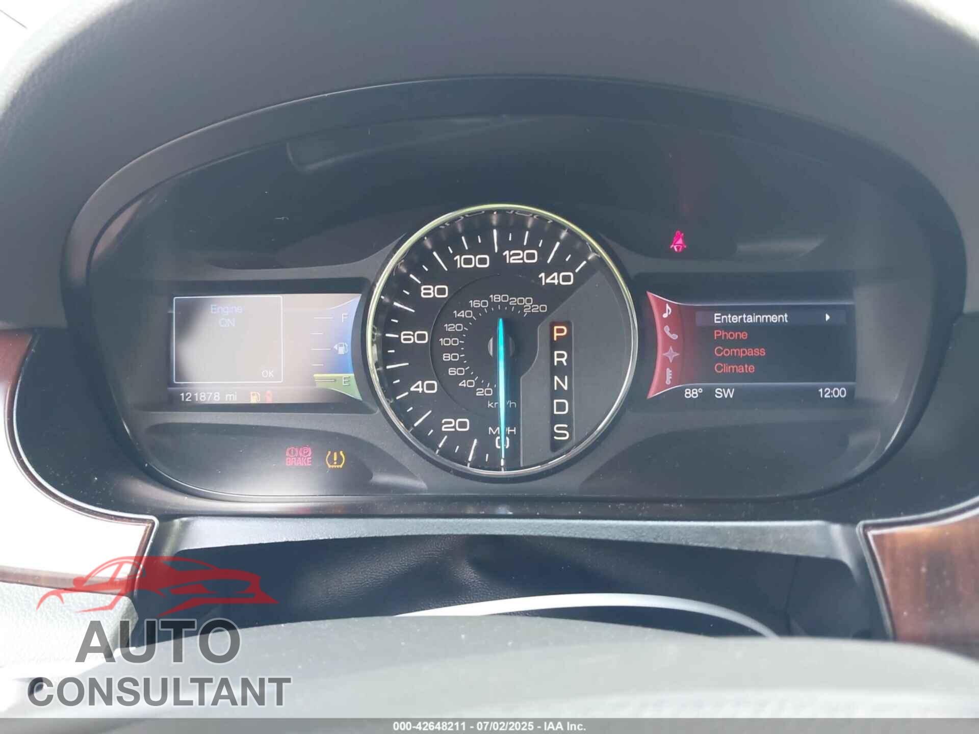 FORD EDGE 2013 - 2FMDK3KC3DBB01201