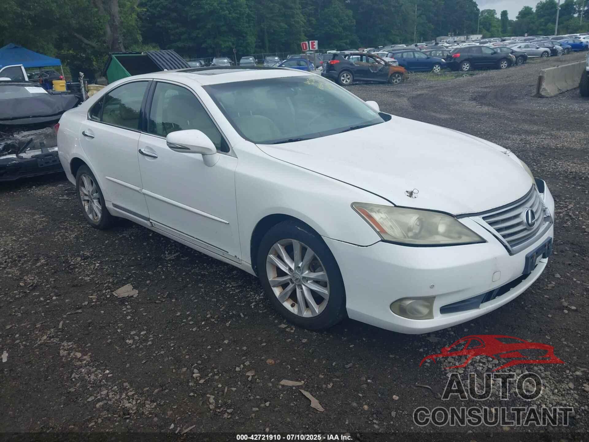 LEXUS ES 350 2010 - JTHBK1EG2A2361121