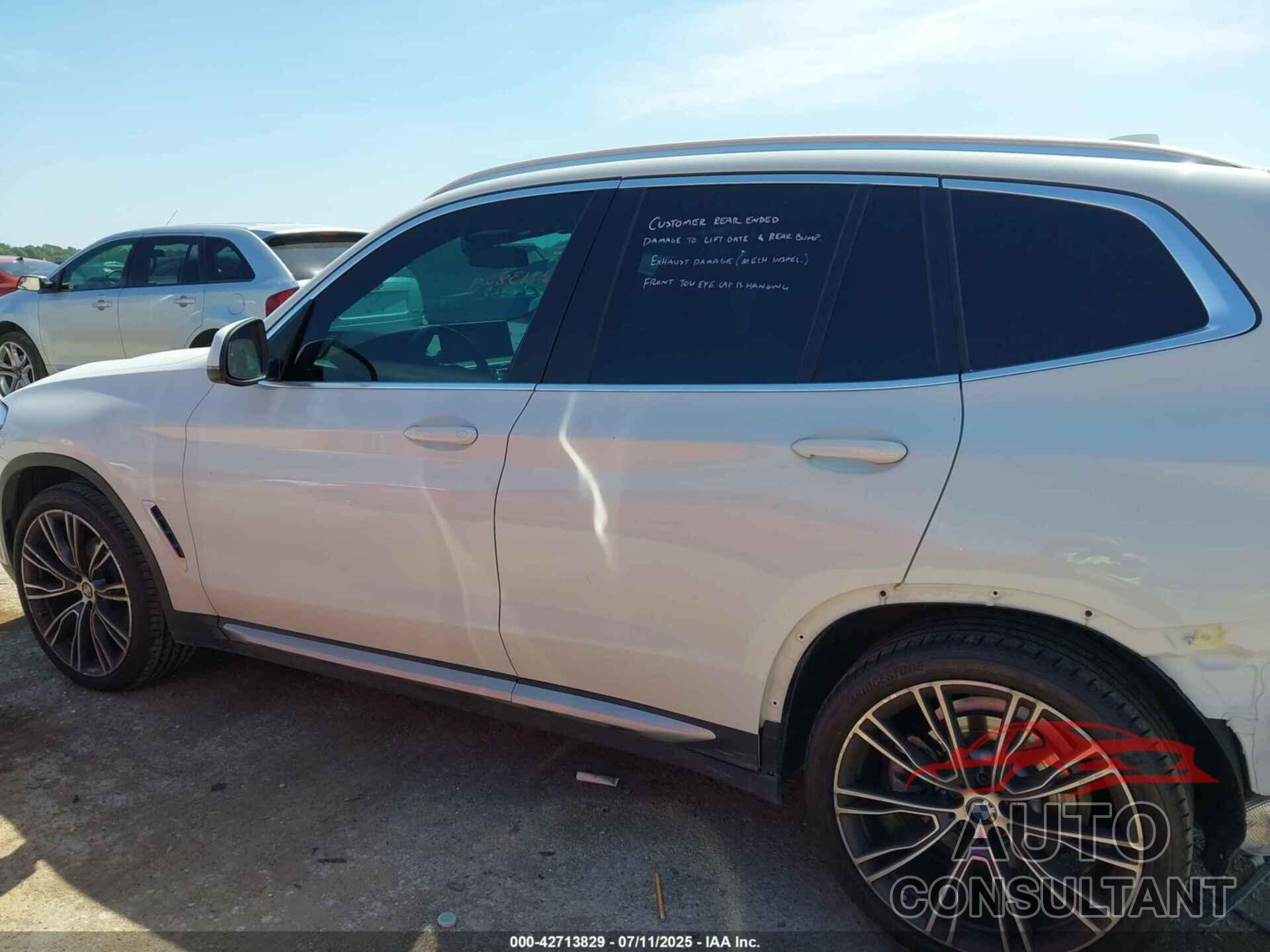 BMW X3 2022 - 5UX43DP03N9J50255