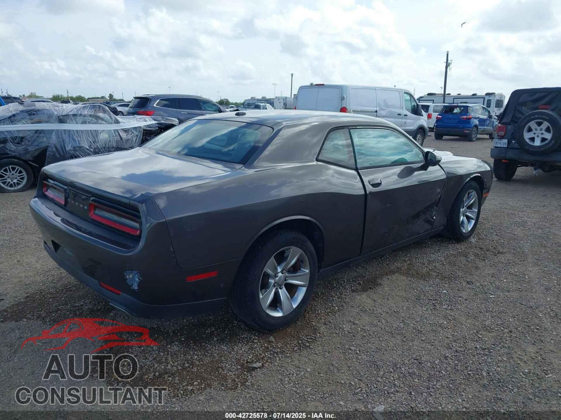 DODGE CHALLENGER 2015 - 2C3CDZAGXFH782429