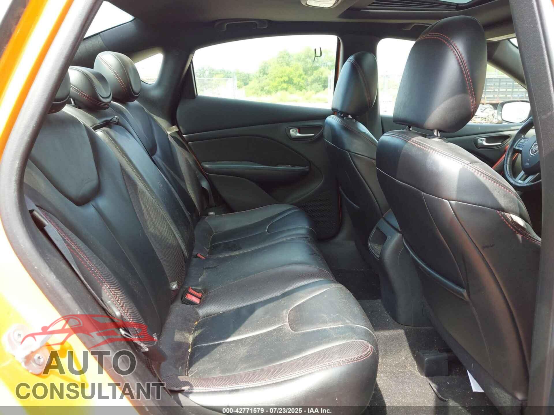 DODGE DART 2014 - 1C3CDFEB4ED798733
