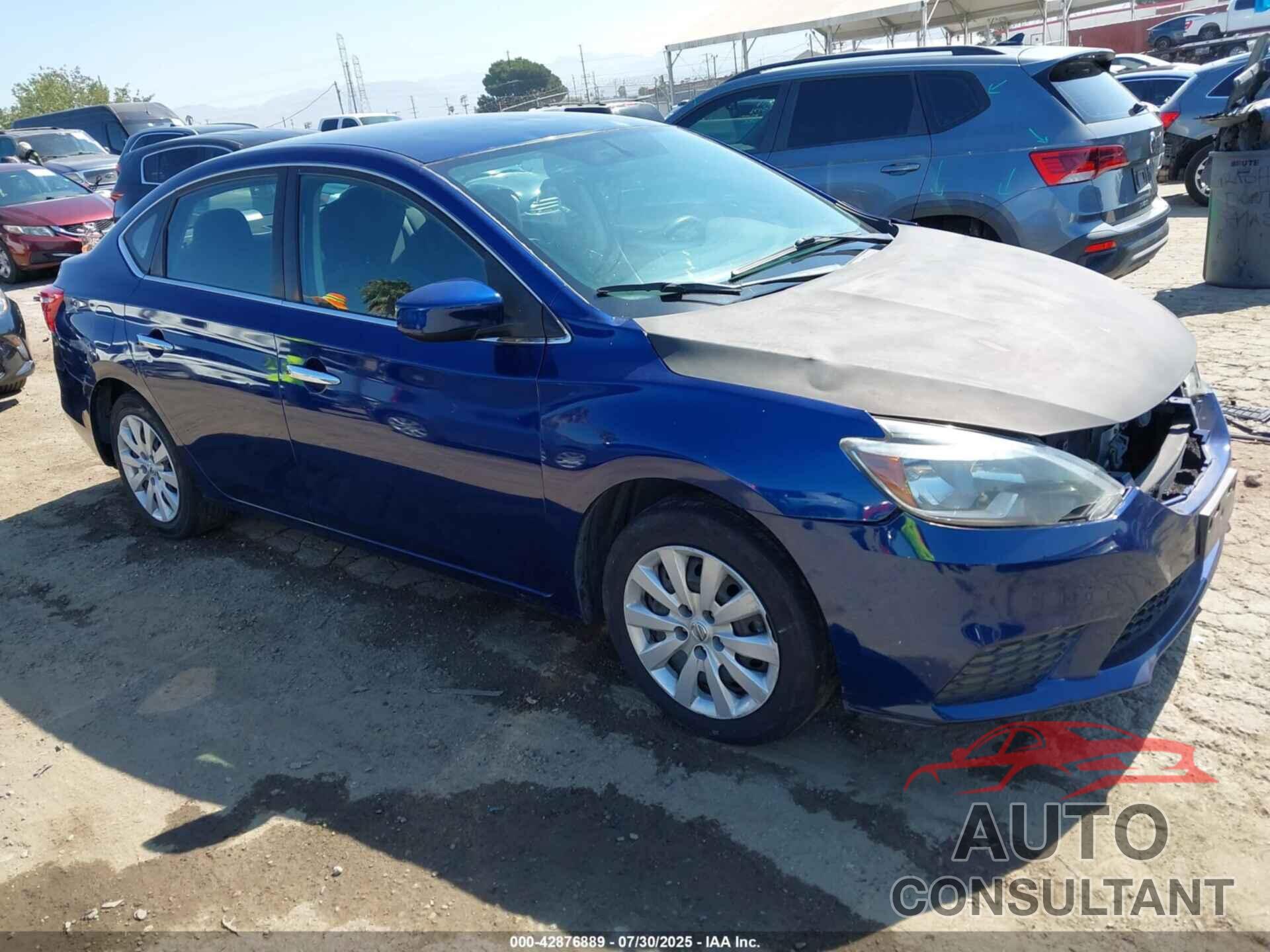 NISSAN SENTRA 2018 - 3N1AB7AP6JY325491