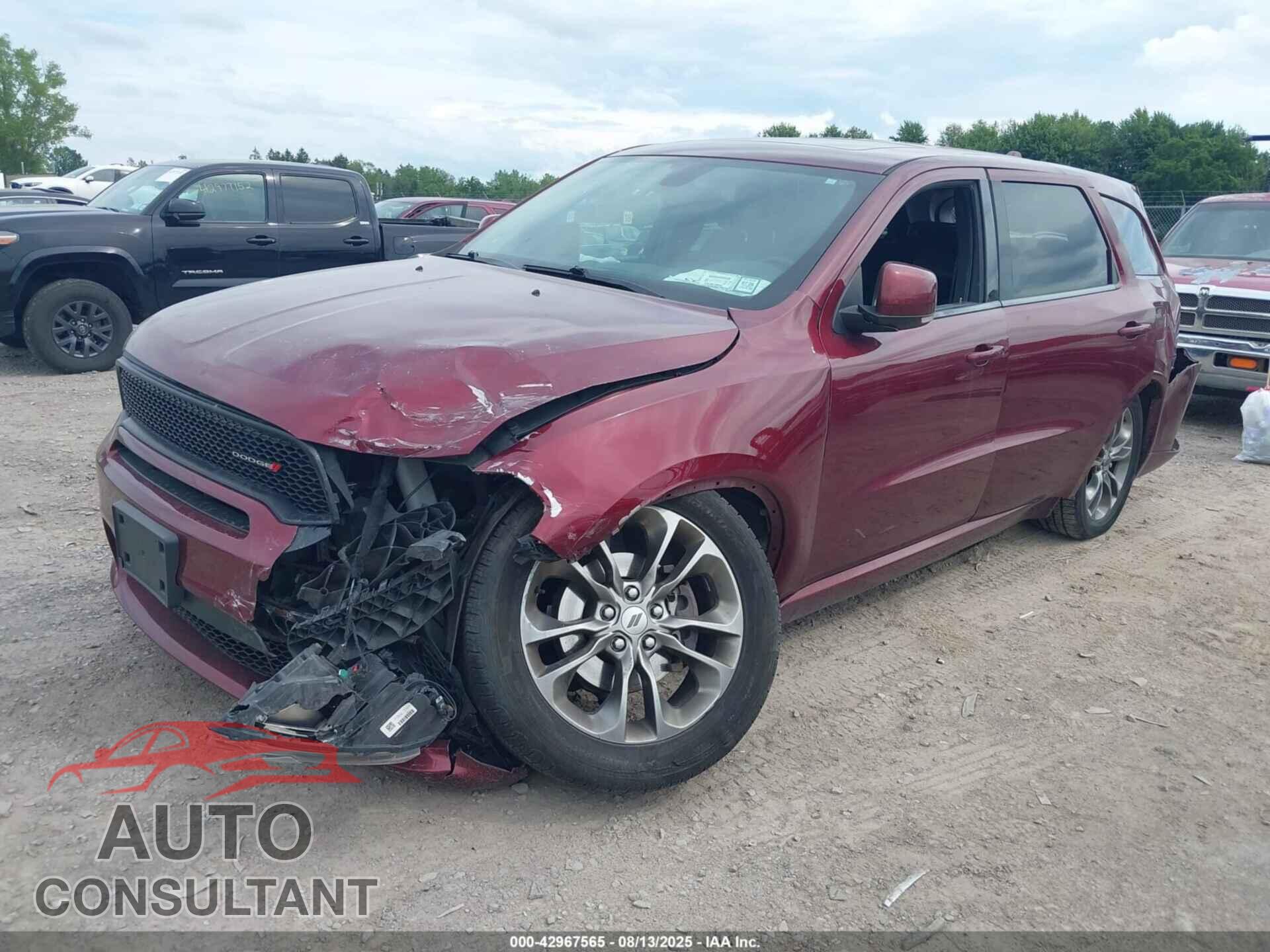 DODGE DURANGO 2019 - 1C4RDJDG9KC820216