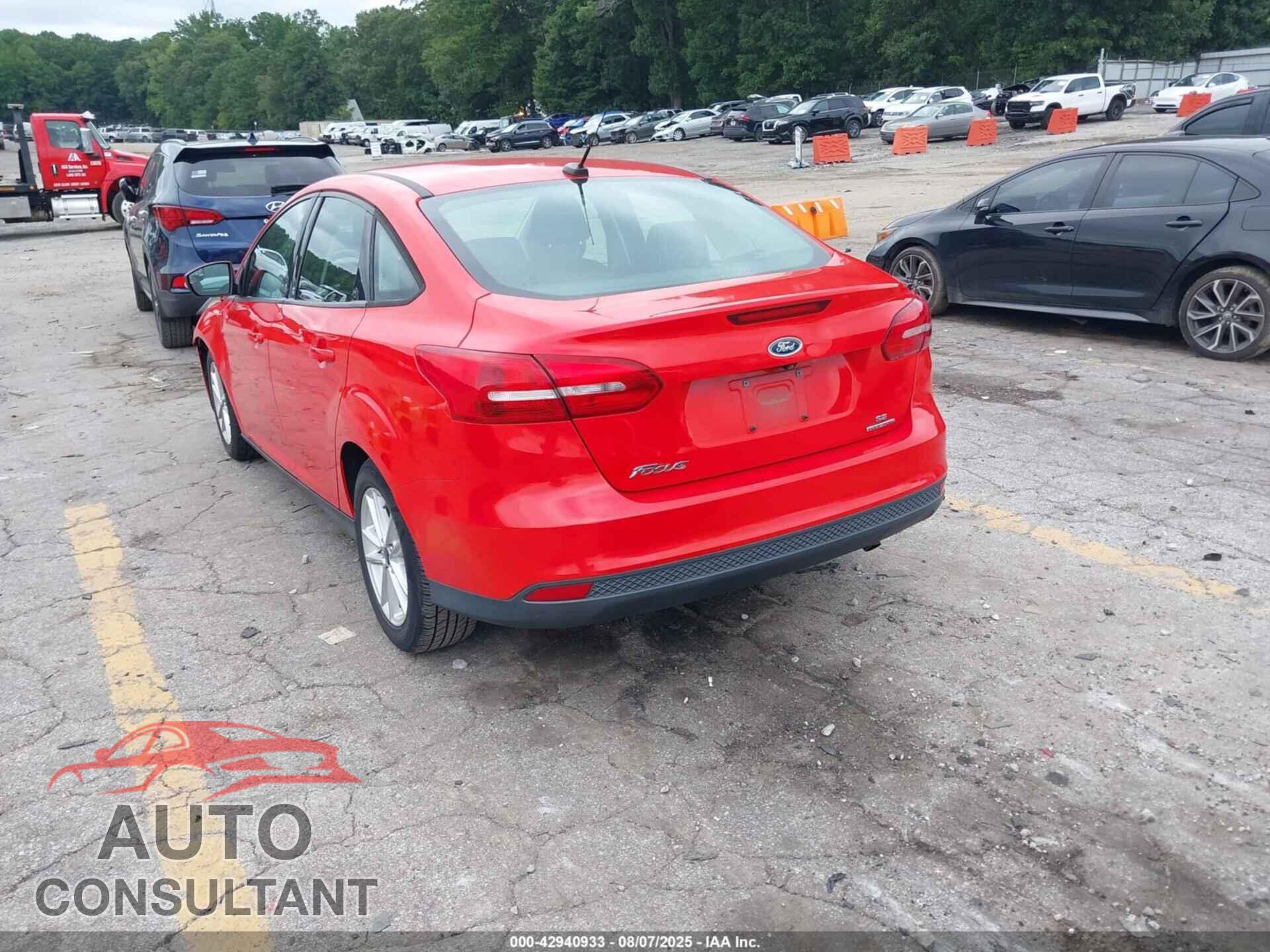 FORD FOCUS 2016 - 1FADP3F24GL376321