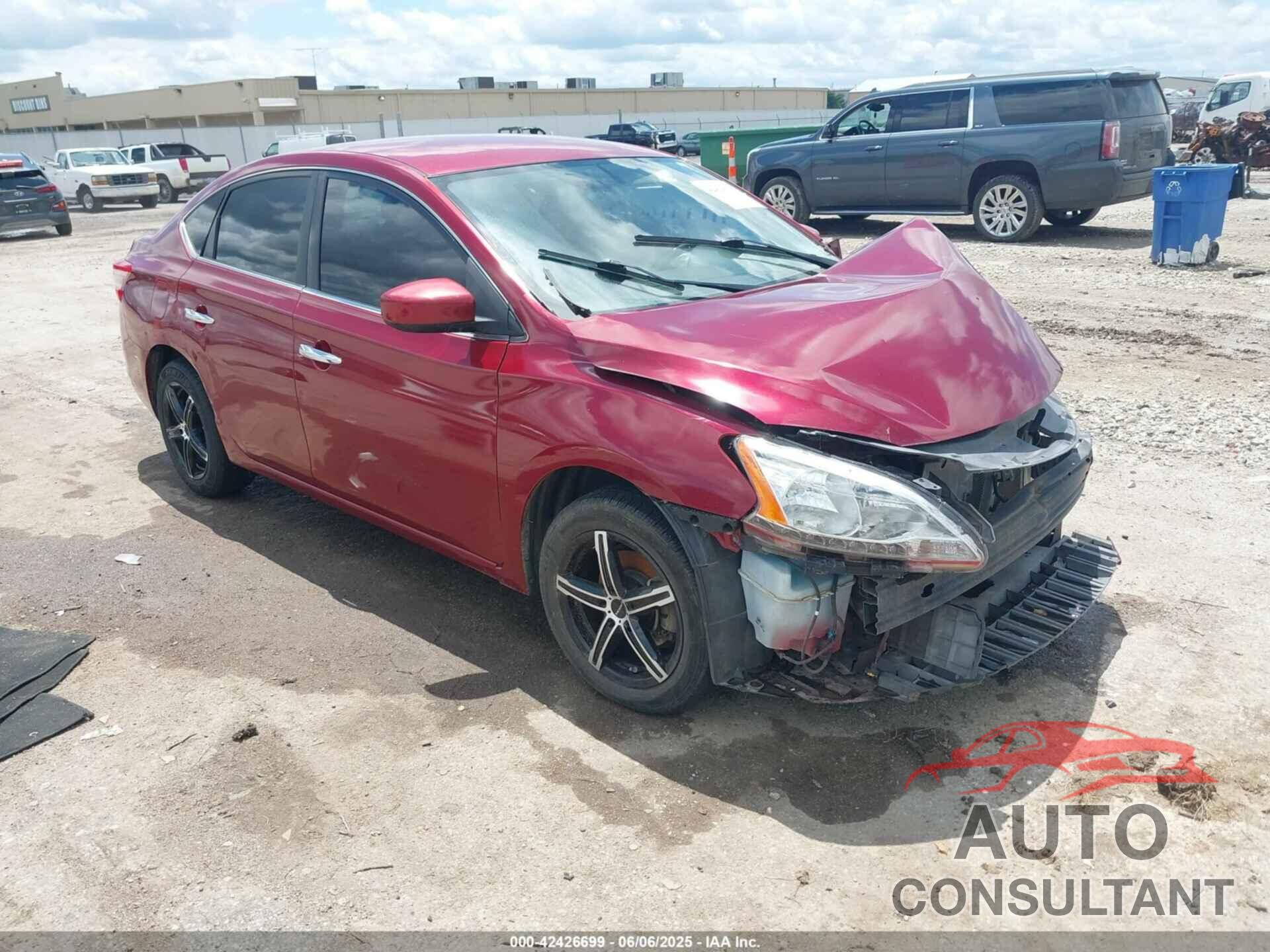 NISSAN SENTRA 2015 - 3N1AB7APXFL653789