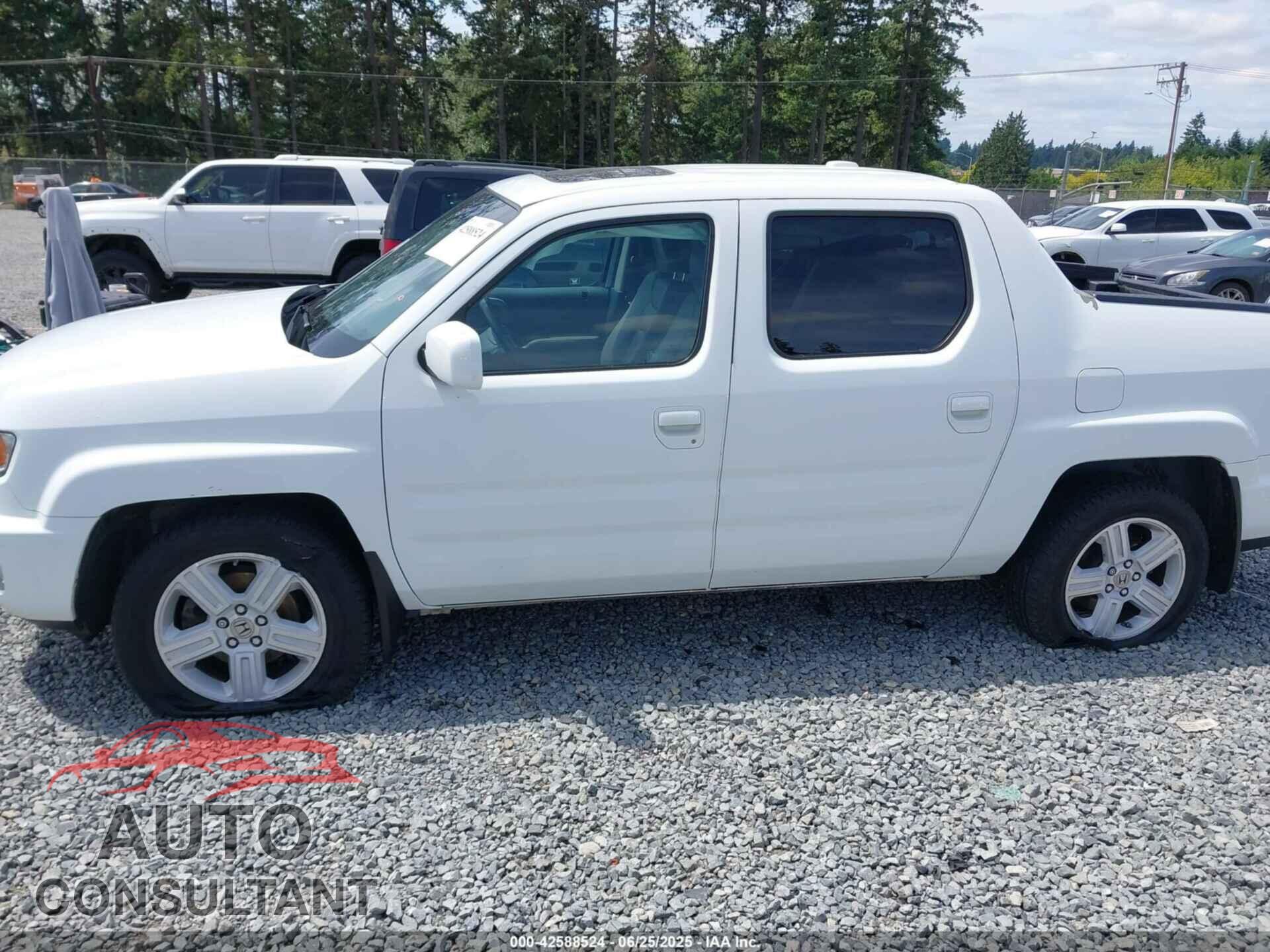 HONDA RIDGELINE 2011 - 5FPYK1F59BB007577