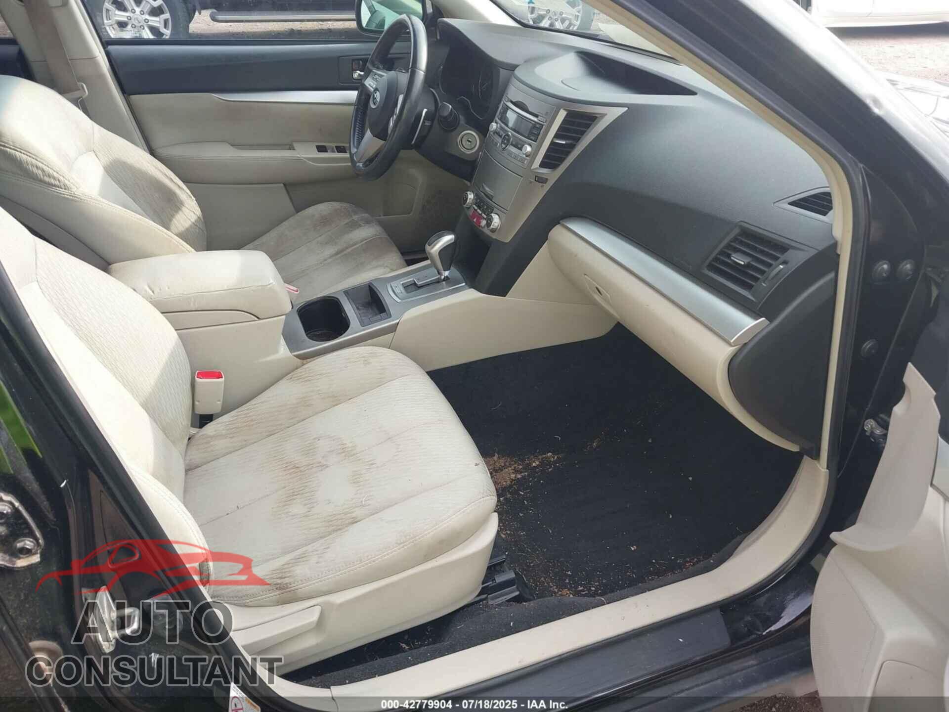 SUBARU OUTBACK 2011 - 4S4BRCBC2B3335782