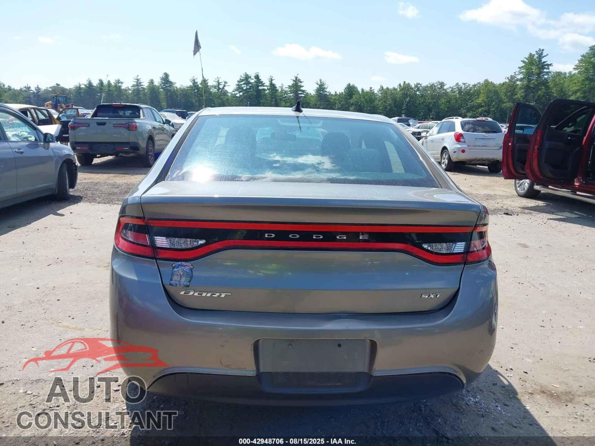 DODGE DART 2013 - 1C3CDFBA4DD139559