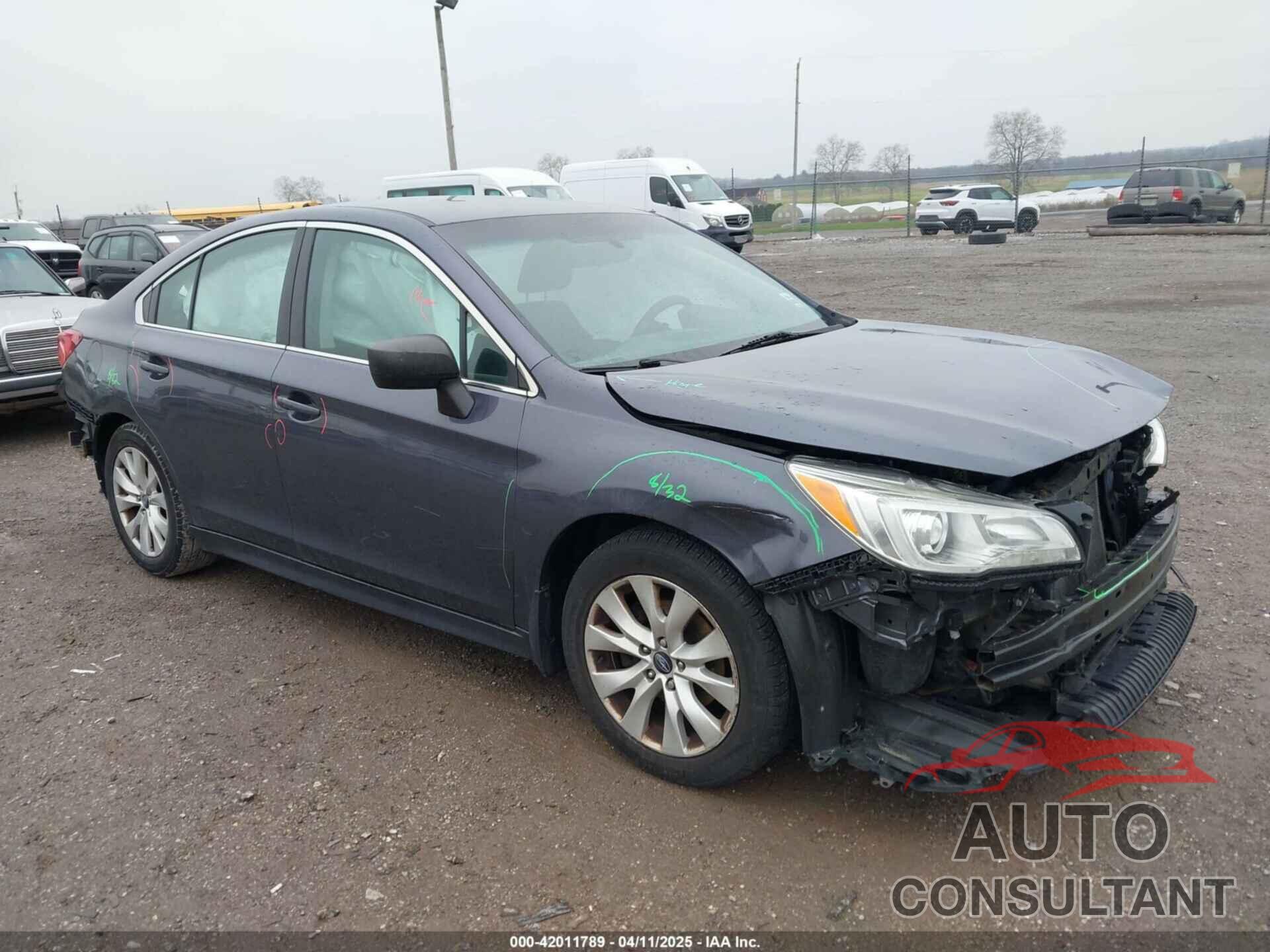SUBARU LEGACY 2017 - 4S3BNAB60H3007395