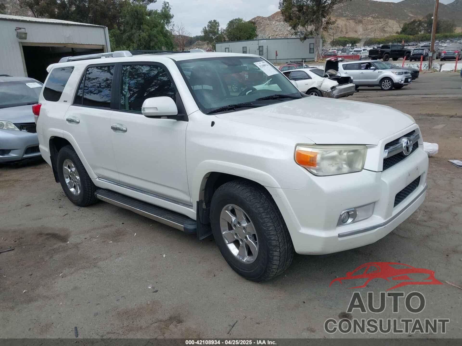 TOYOTA 4RUNNER 2011 - JTEZU5JR3B5028981
