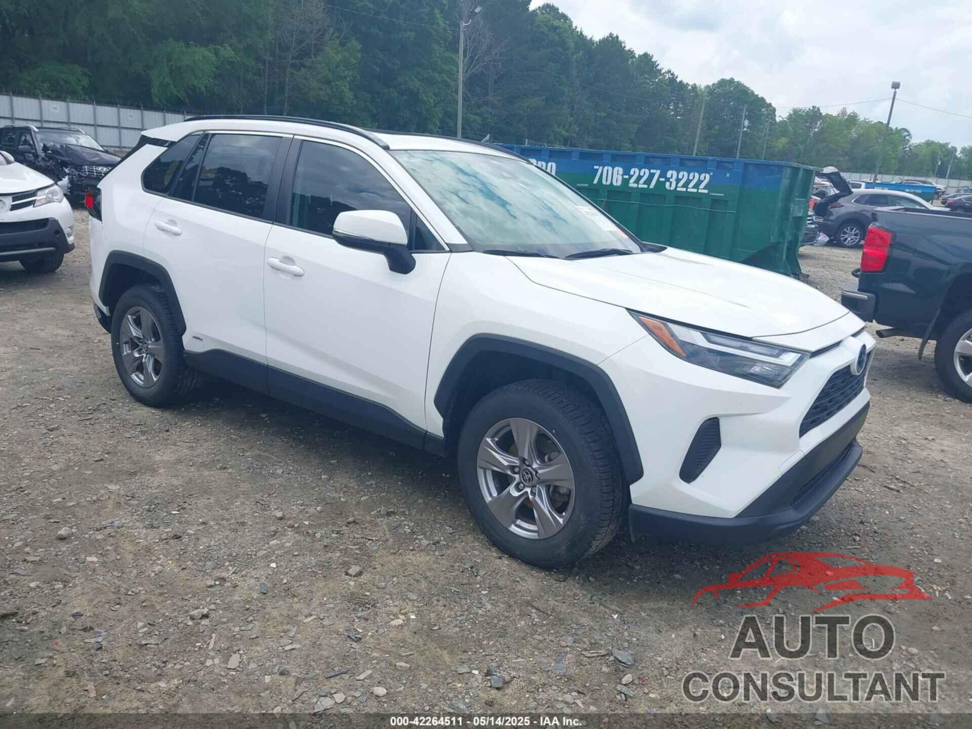 TOYOTA RAV4 HYBRID 2022 - JTMRWRFV4ND566482