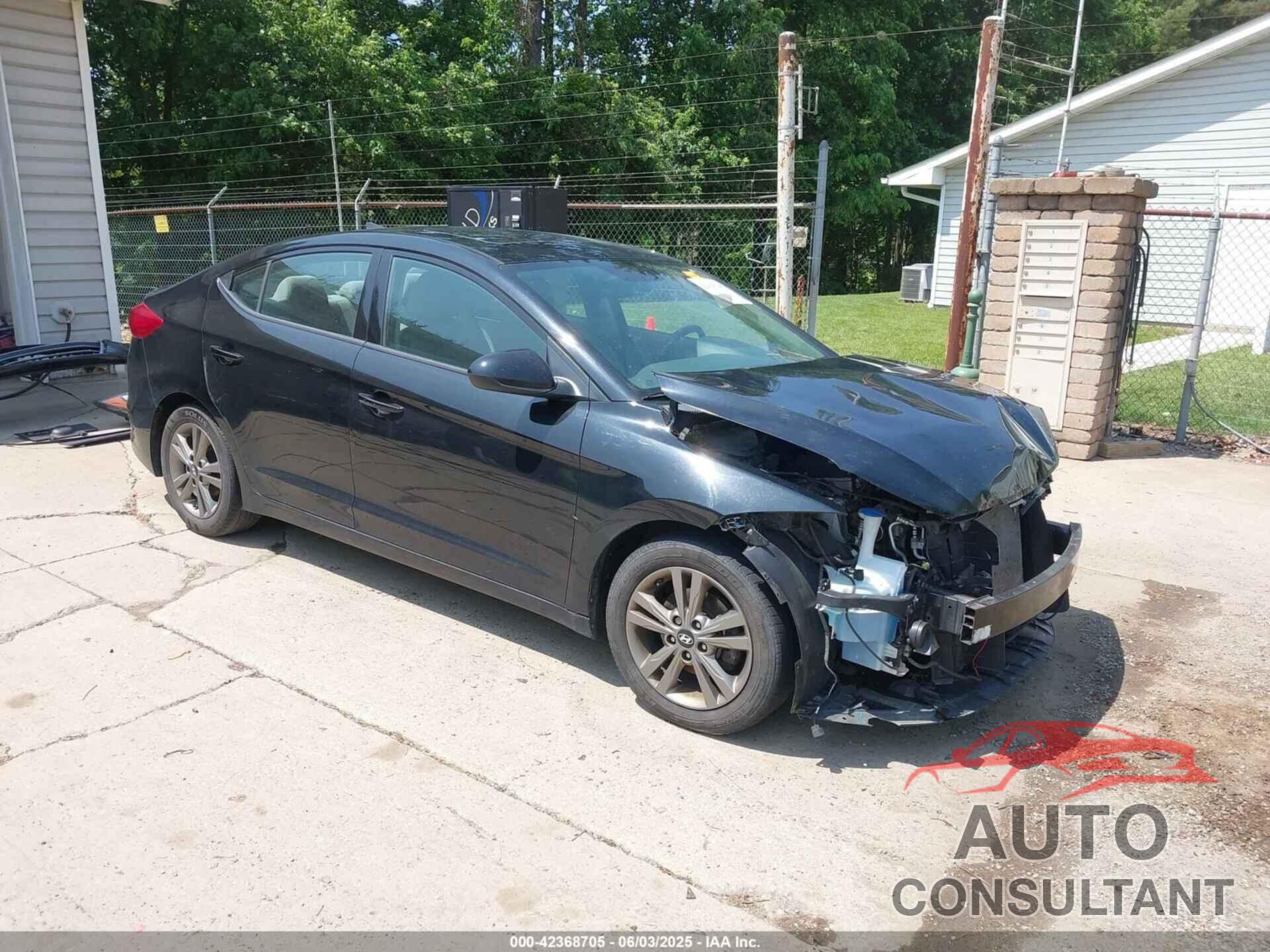 HYUNDAI ELANTRA 2018 - 5NPD84LF4JH215340