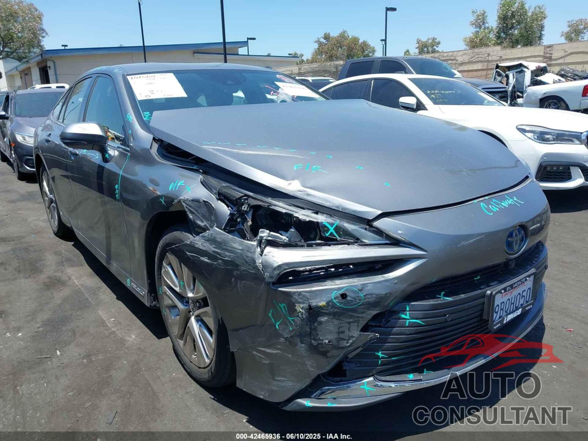 TOYOTA MIRAI 2022 - JTDAAAAA3NA005225