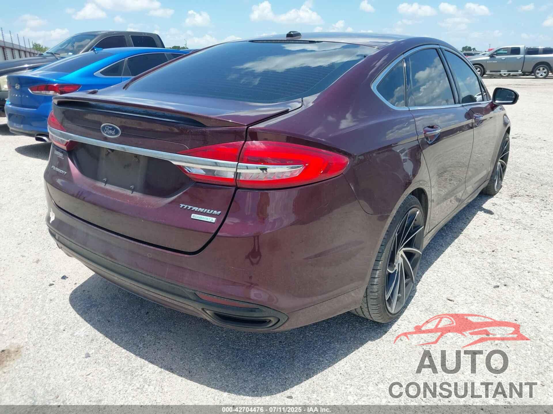 FORD FUSION 2018 - 3FA6P0K92JR114283