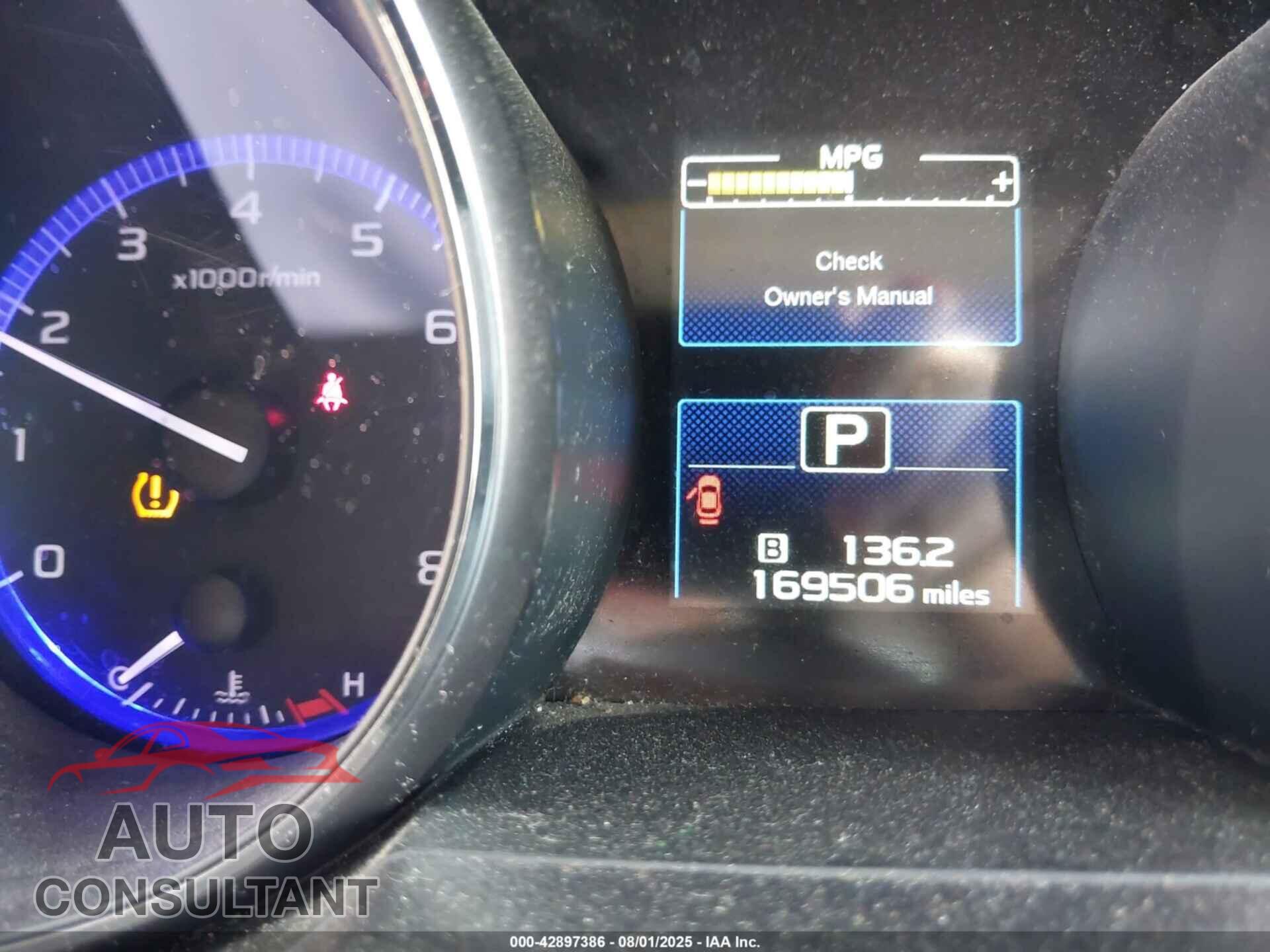 SUBARU OUTBACK 2016 - 4S4BSBCC5G3246745