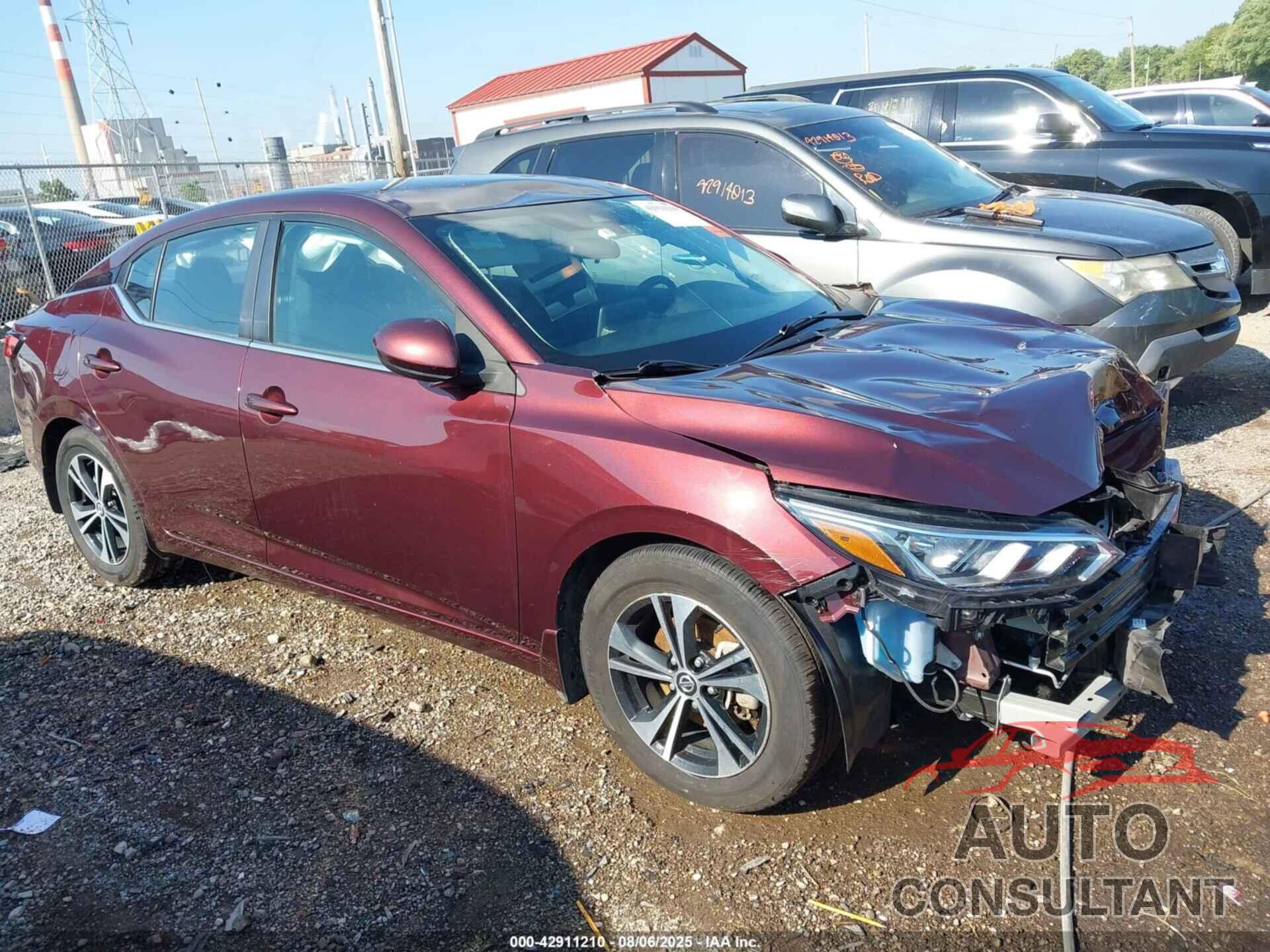 NISSAN SENTRA 2022 - 3N1AB8CV5NY284973