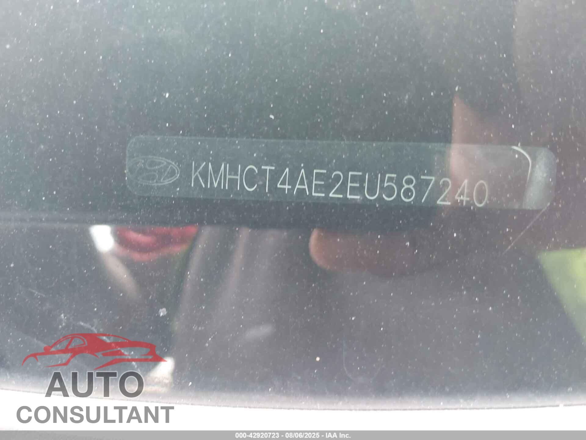 HYUNDAI ACCENT 2014 - KMHCT4AE2EU587240