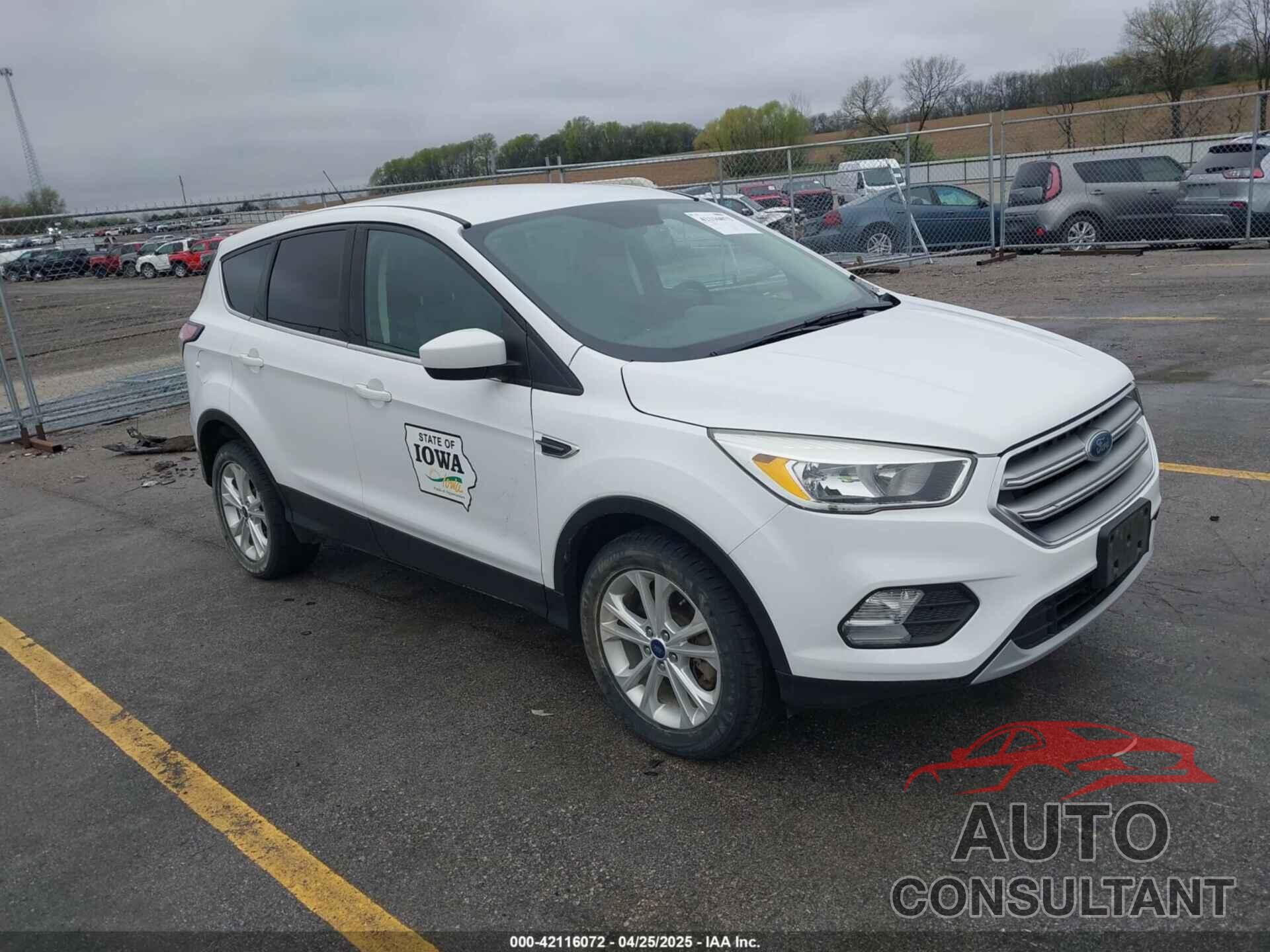 FORD ESCAPE 2017 - 1FMCU9GD4HUD78014