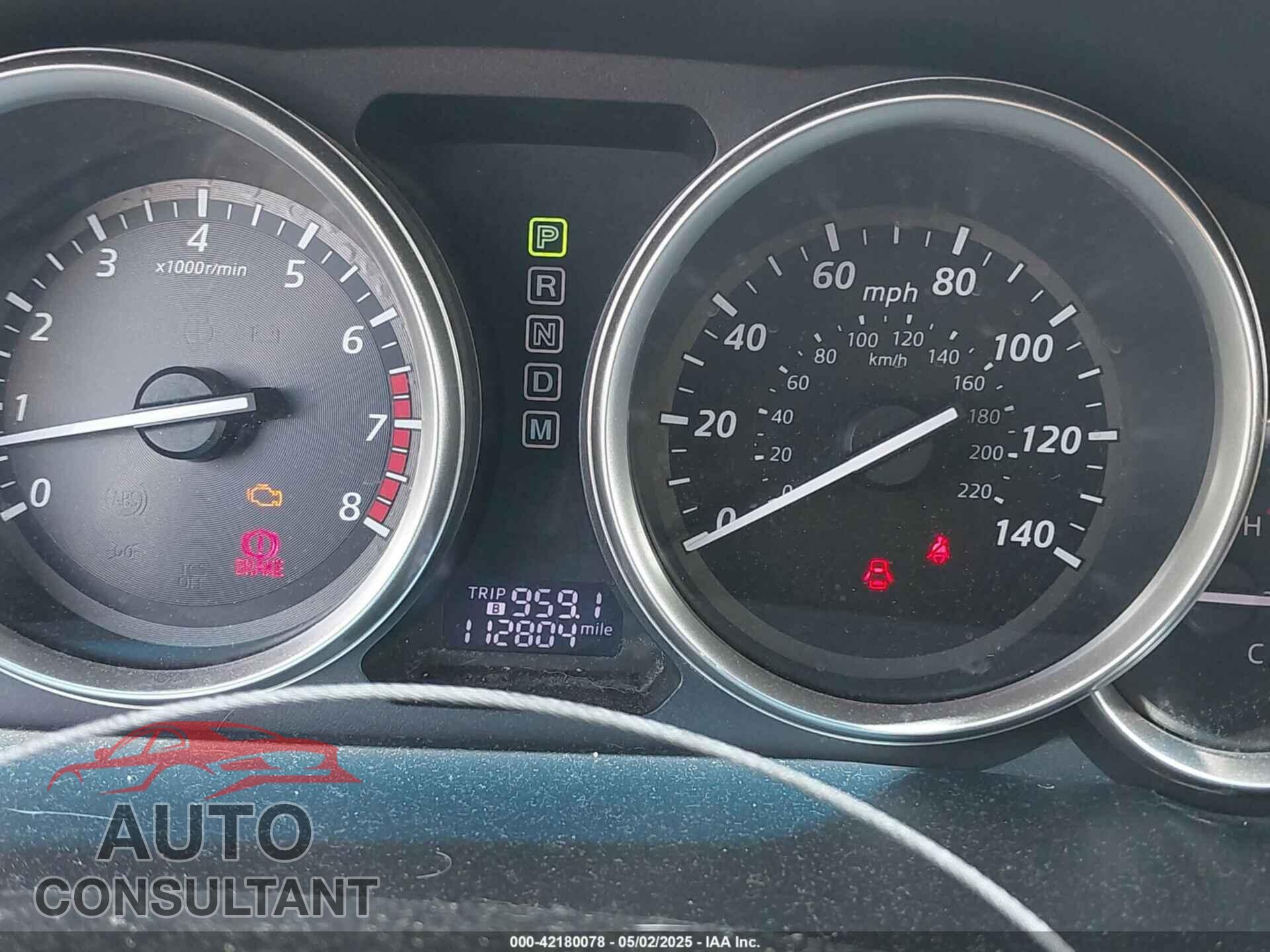 MAZDA CX-9 2015 - JM3TB2CA2F0451180