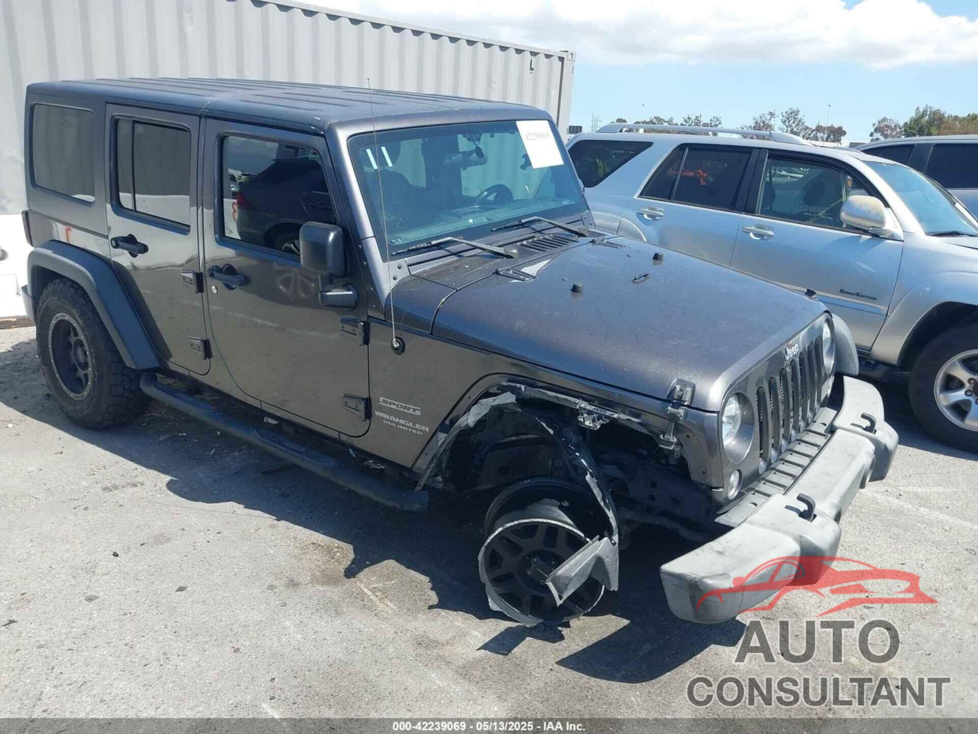 JEEP WRANGLER UNLIMITED 2016 - 1C4BJWDG7GL229364