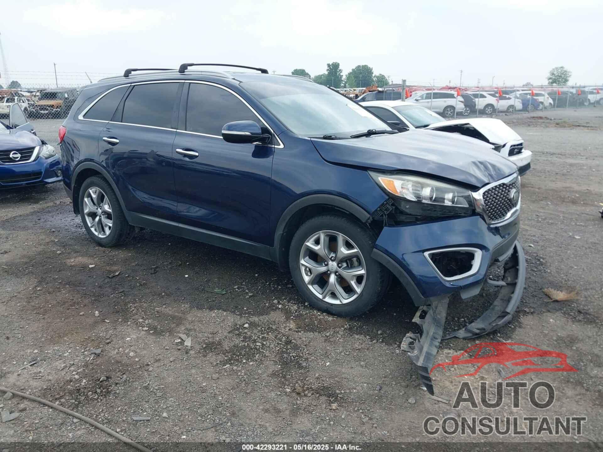 KIA SORENTO 2017 - 5XYPG4A33HG205652