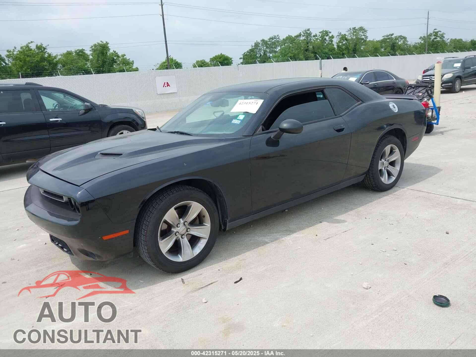 DODGE CHALLENGER 2016 - 2C3CDZAG8GH171610