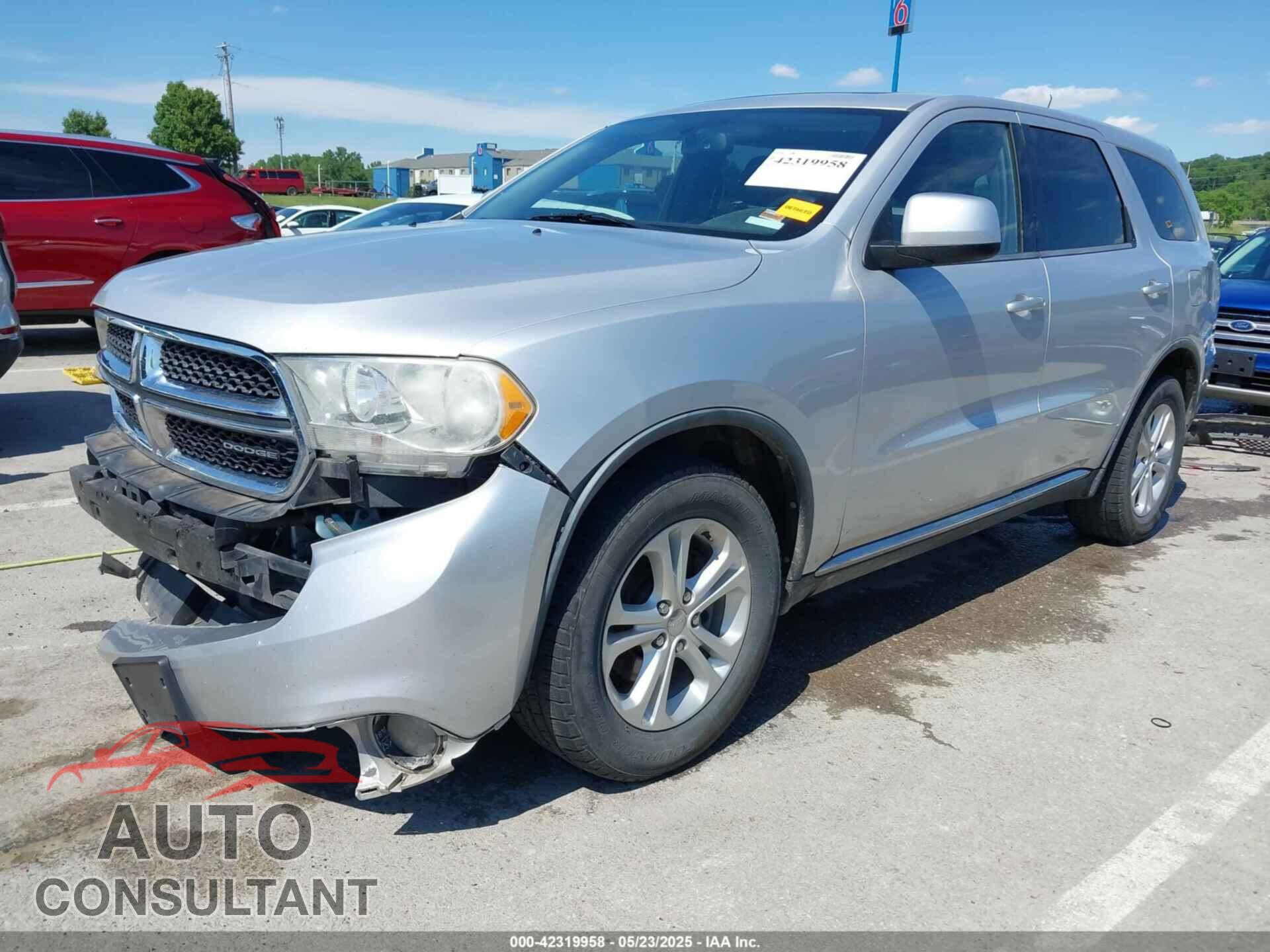 DODGE DURANGO 2011 - 1D4RE2GG2BC720590