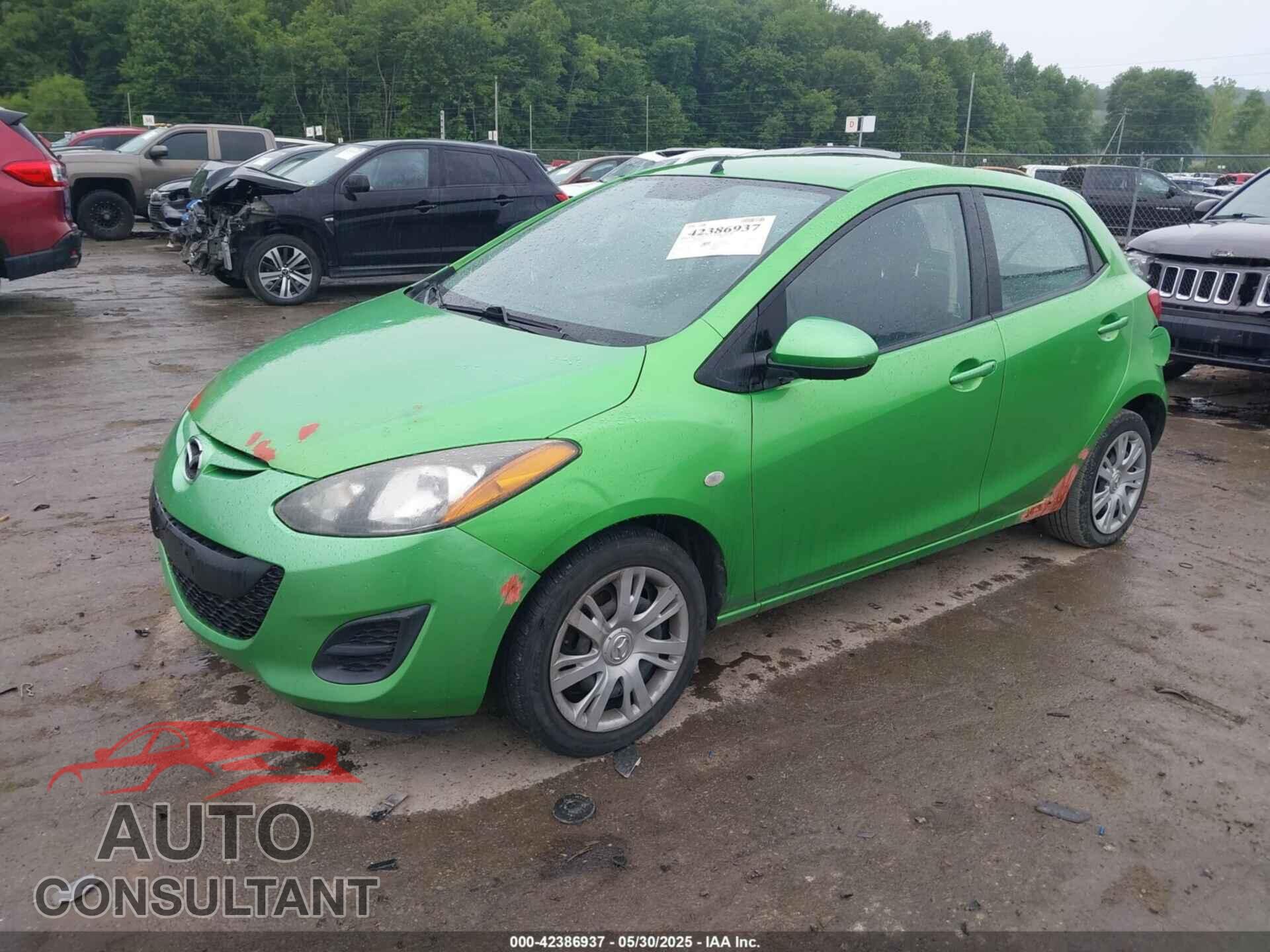 MAZDA MAZDA2 2012 - JM1DE1KY8C0138921