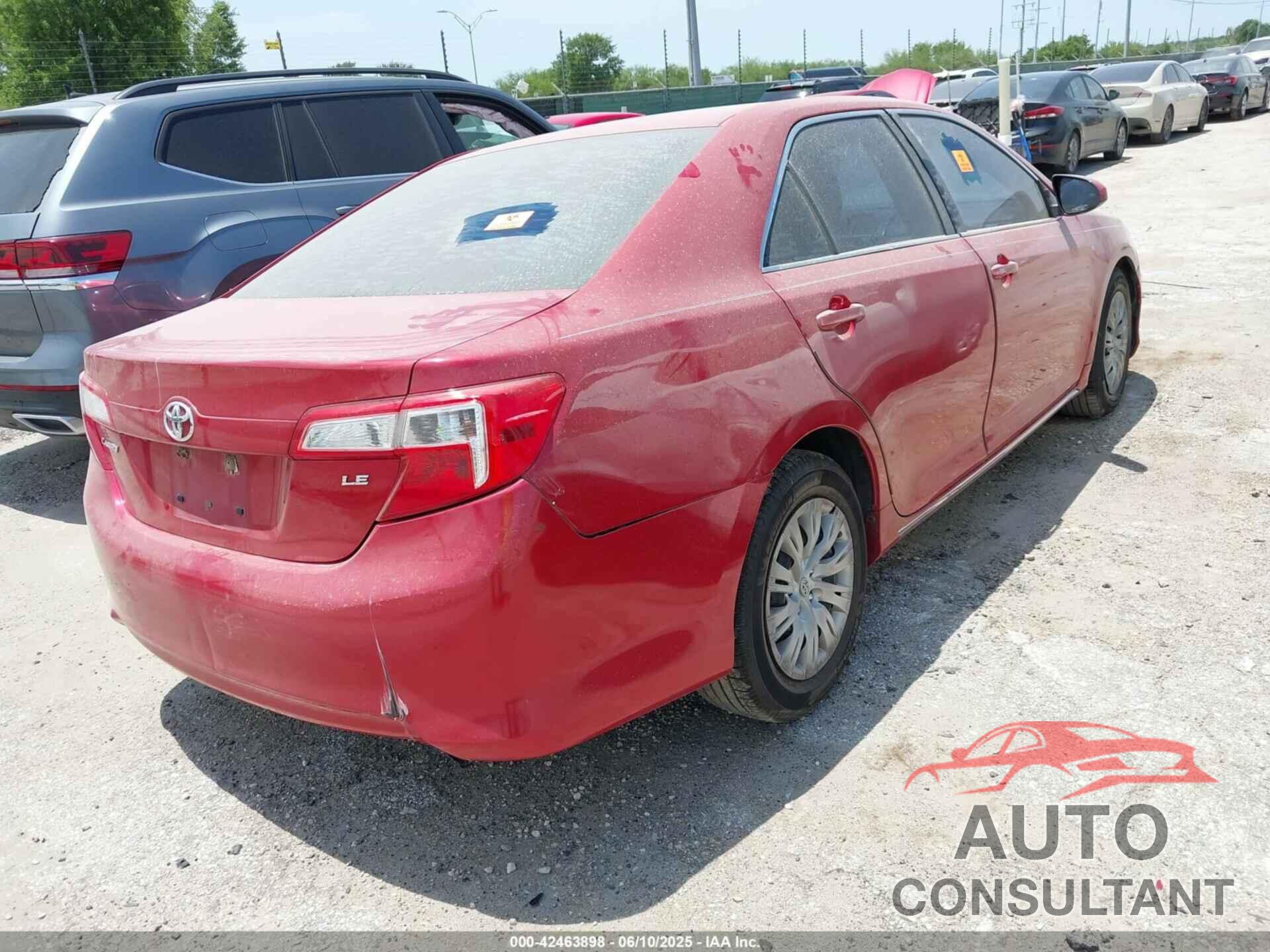 TOYOTA CAMRY 2014 - 4T4BF1FK3ER418169