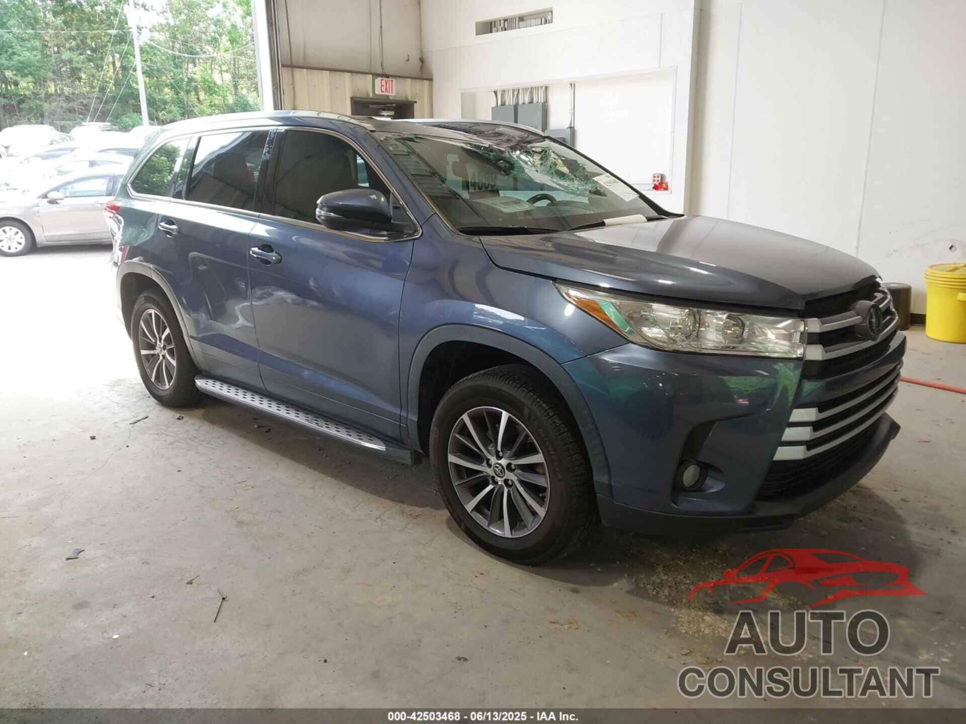 TOYOTA HIGHLANDER 2019 - 5TDKZRFHXKS331166